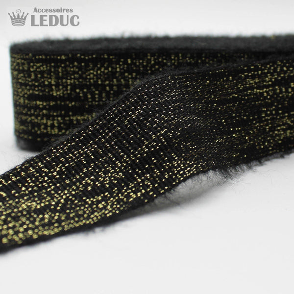 1 meter PAS2022 - 30MM Black / Antique Gold Trim - ACCESSOIRES LEDUC BV