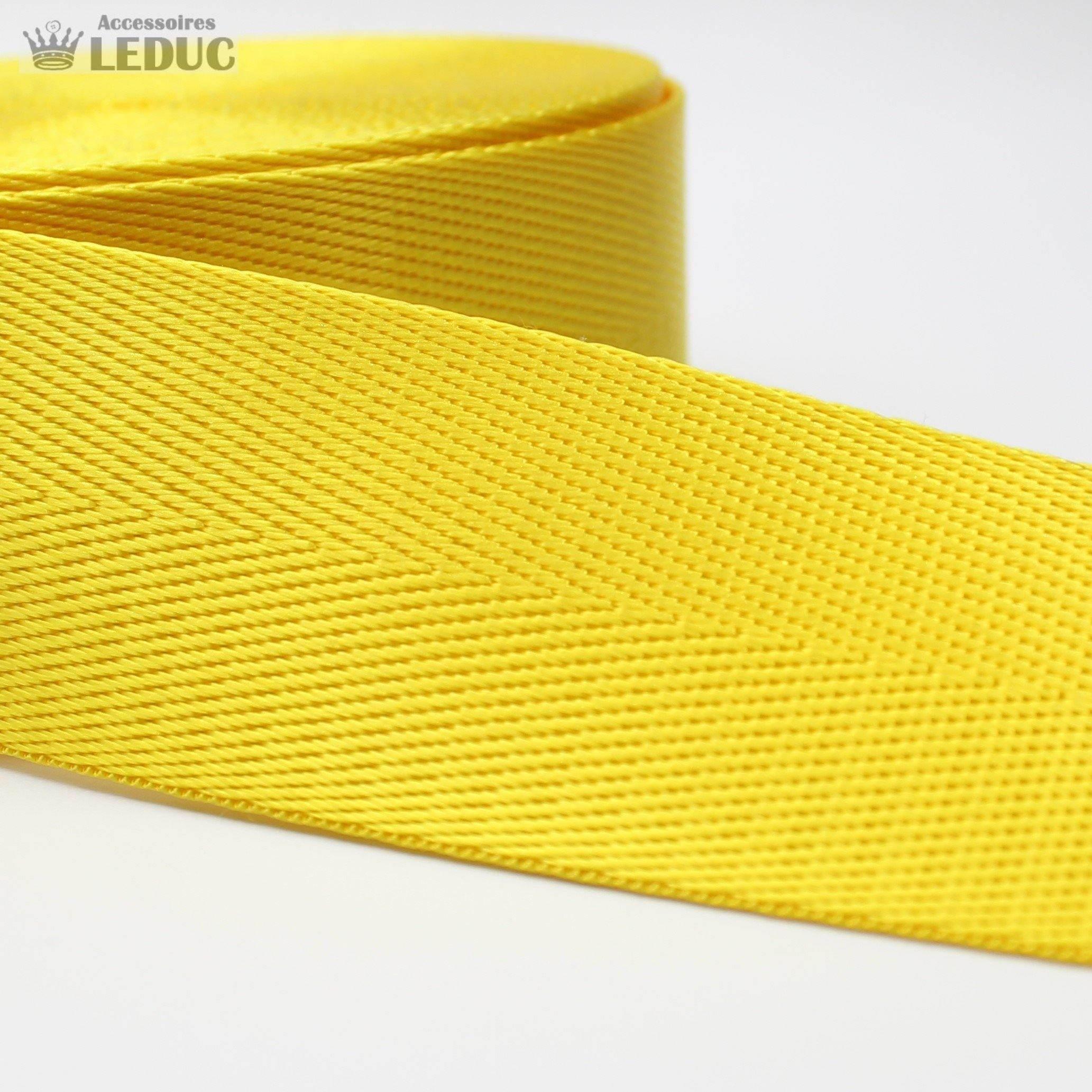 30mm or 40mm Shiny Herringbone Webbing #RUB1910 - ACCESSOIRES LEDUC BV