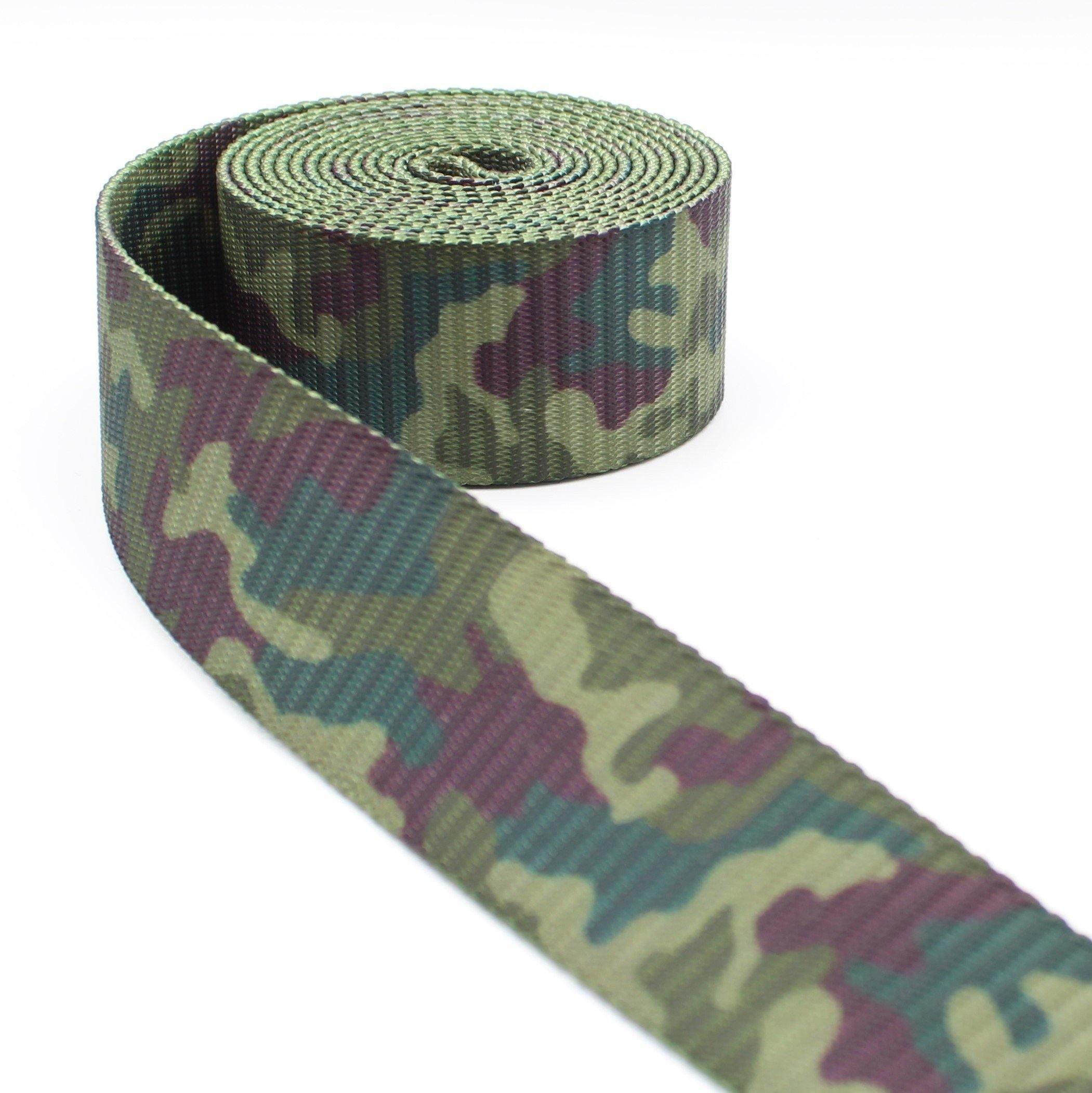 5 meters Camouflage Webbing 38mm #RUB1931 - ACCESSOIRES LEDUC BV