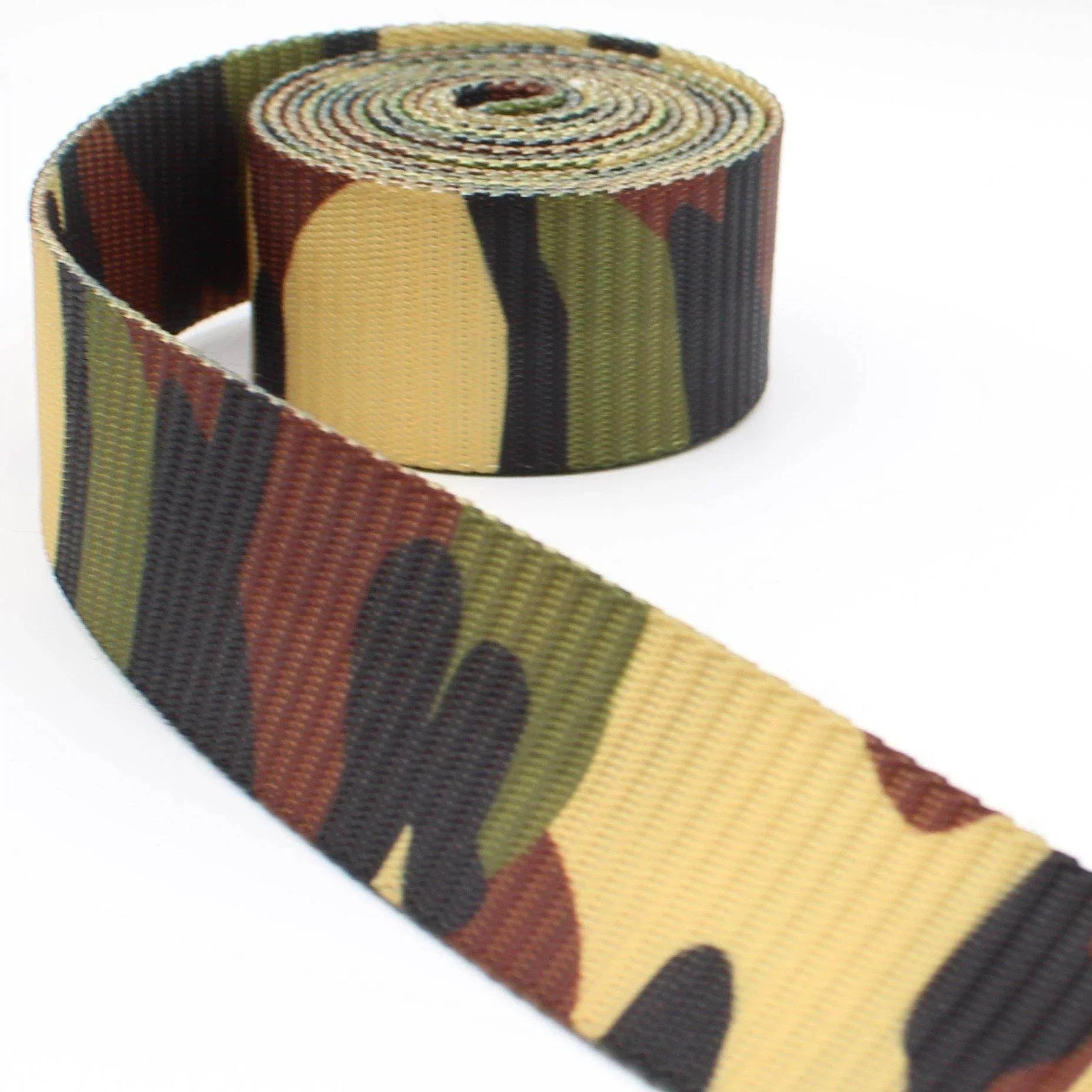 5 meters Camouflage Webbing 38mm #RUB1931 - ACCESSOIRES LEDUC BV