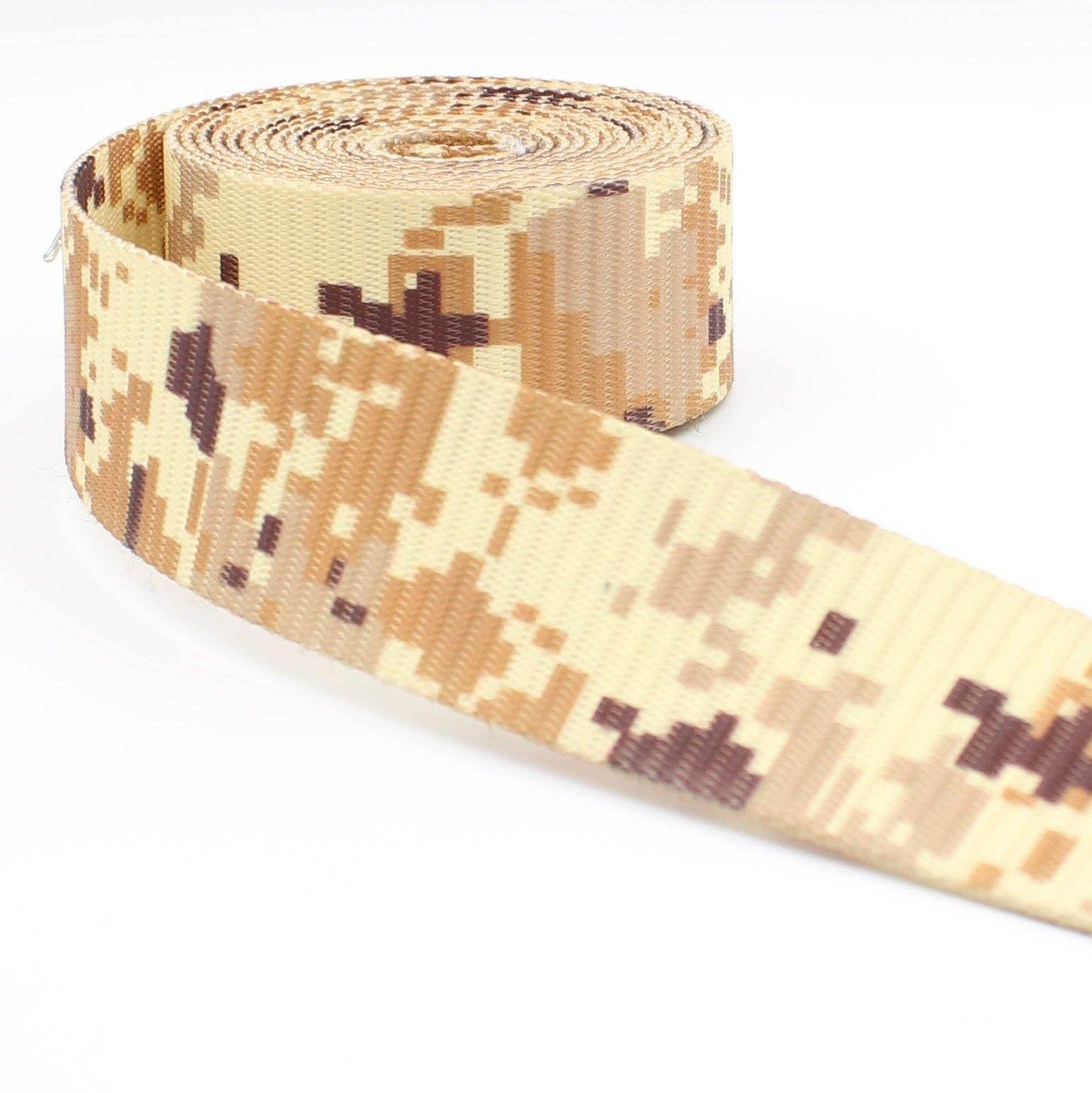 5 meters Camouflage Webbing 38mm #RUB1931 - ACCESSOIRES LEDUC BV