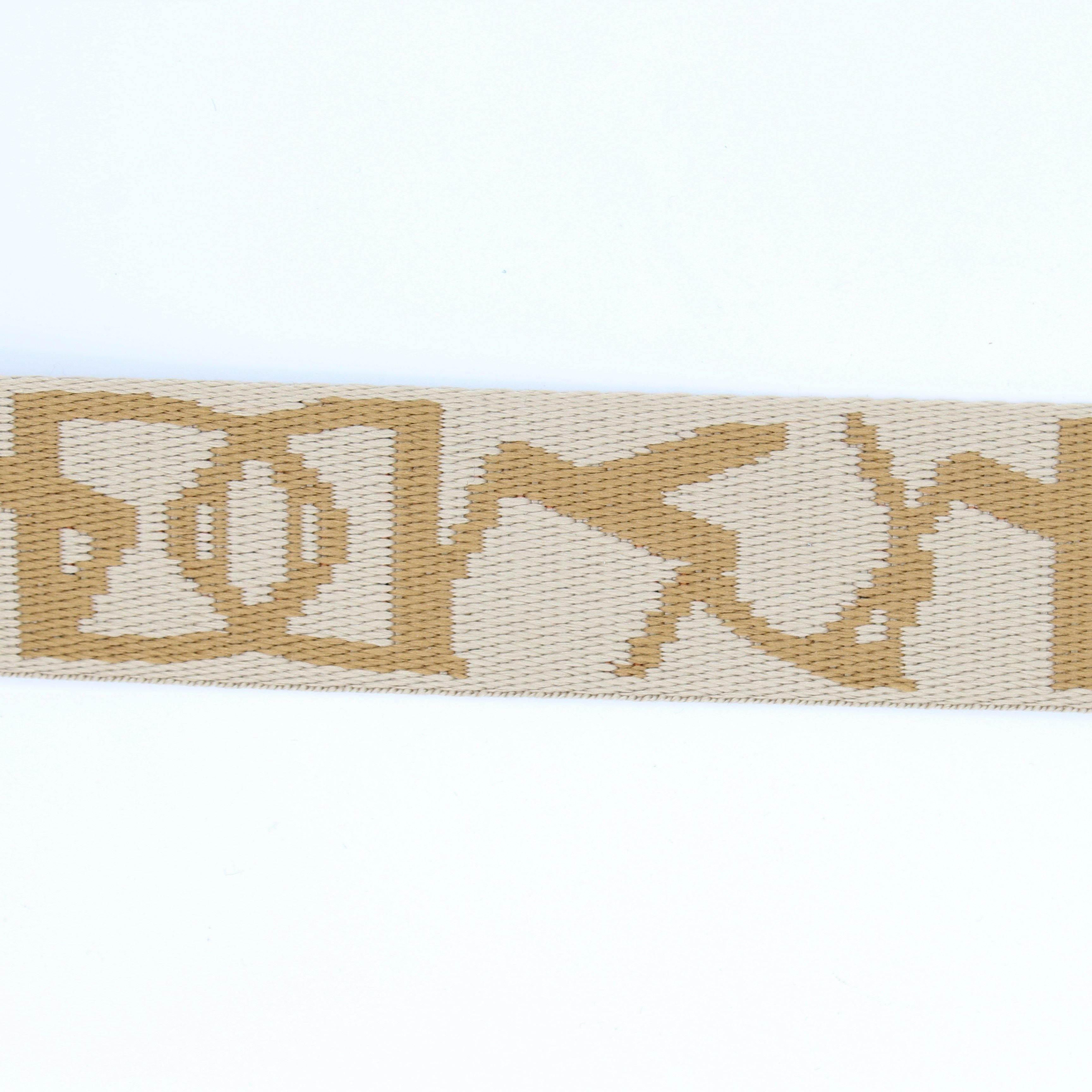 5 Meters 38mm Crazy D Webbing #RUB1941 - ACCESSOIRES LEDUC BV