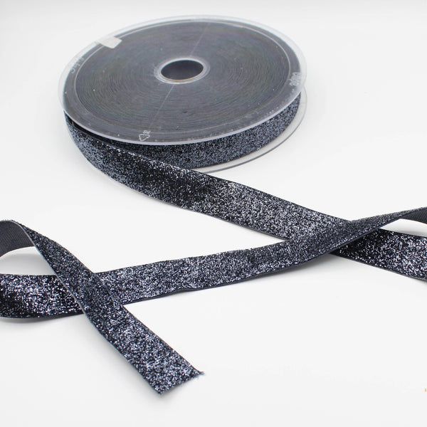 Lurex ribbon with lurex 30mm RUB2526 - ACCESSOIRES LEDUC BV