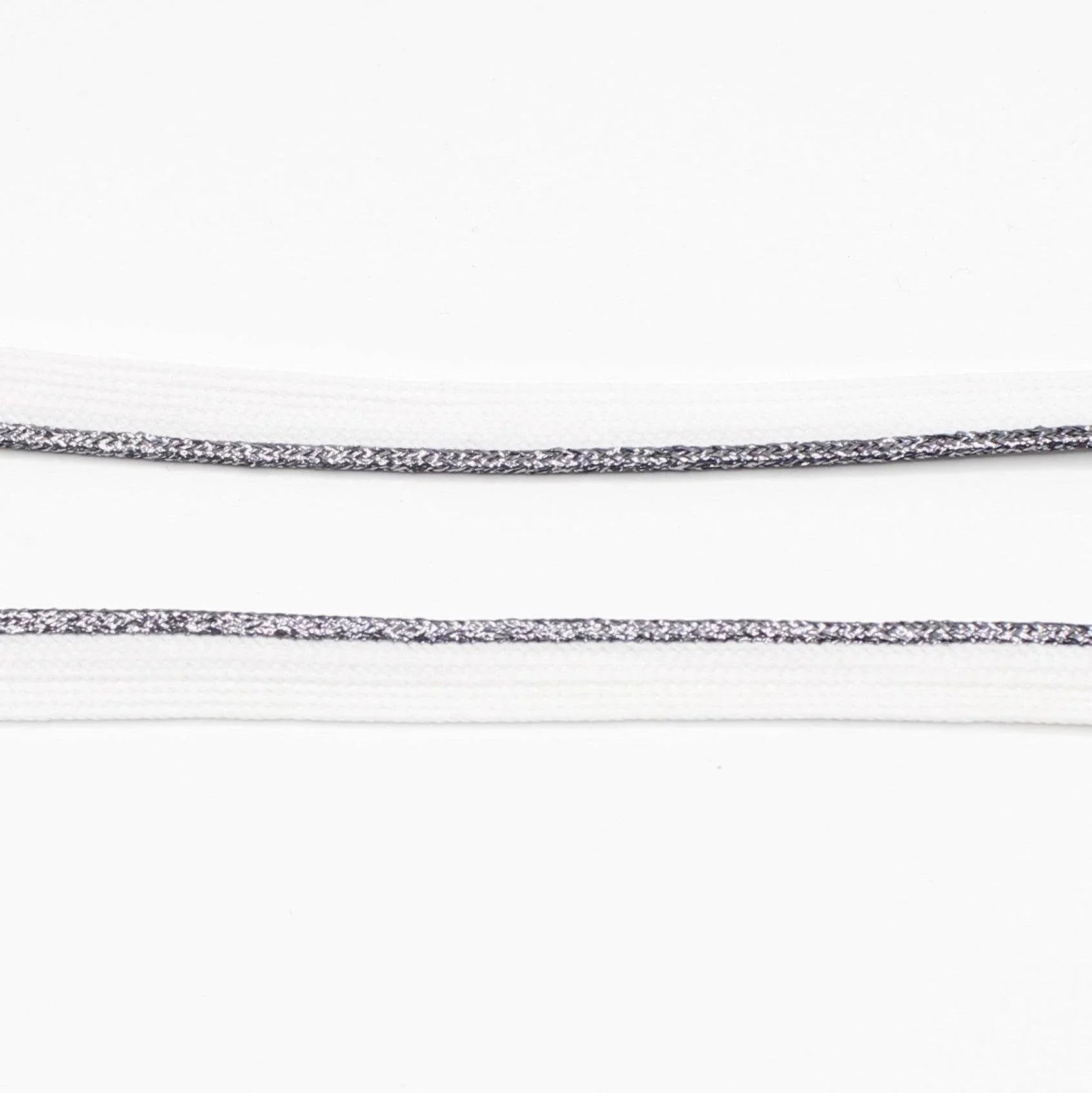 10 M HIGH QUALITY SHINY EDGE LUREX PIPING / 10mm (8+2mm) - ACCESSOIRES LEDUC BV