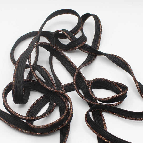 10 M HIGH QUALITY SHINY EDGE LUREX PIPING / 10mm (8+2mm) - ACCESSOIRES LEDUC BV