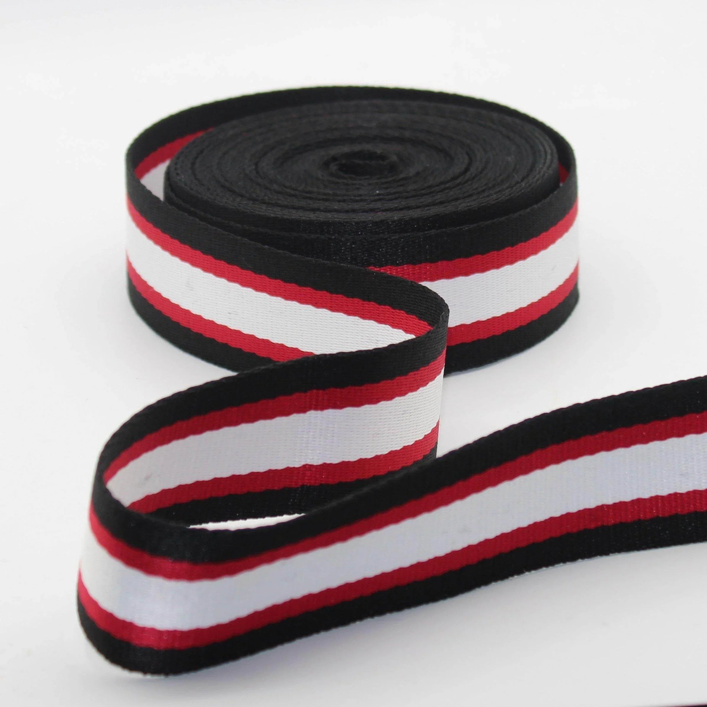 Striped Webbing 5 meters 38mm #RUB1972 - ACCESSOIRES LEDUC BV