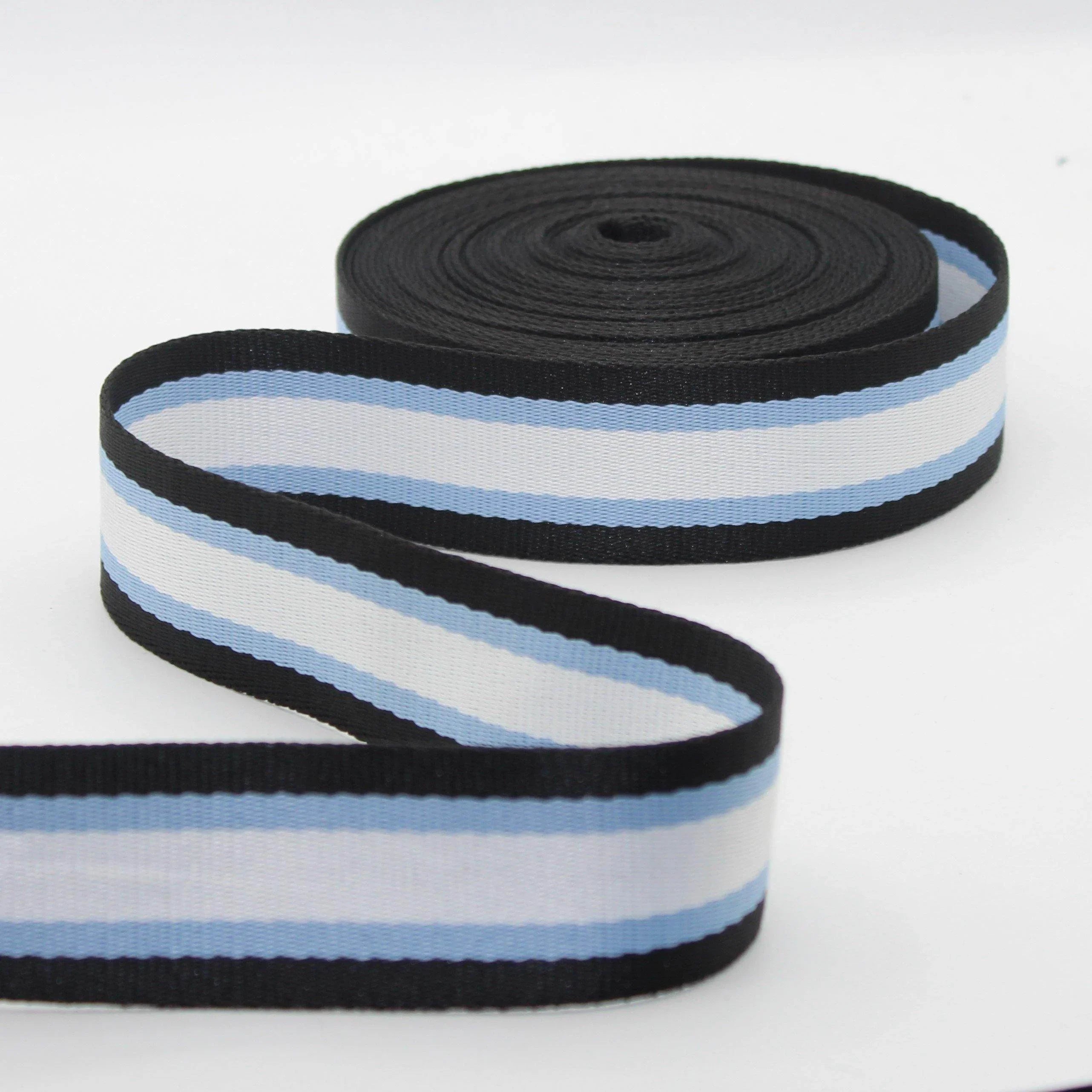 Striped Webbing 5 meters 38mm #RUB1972 - ACCESSOIRES LEDUC BV