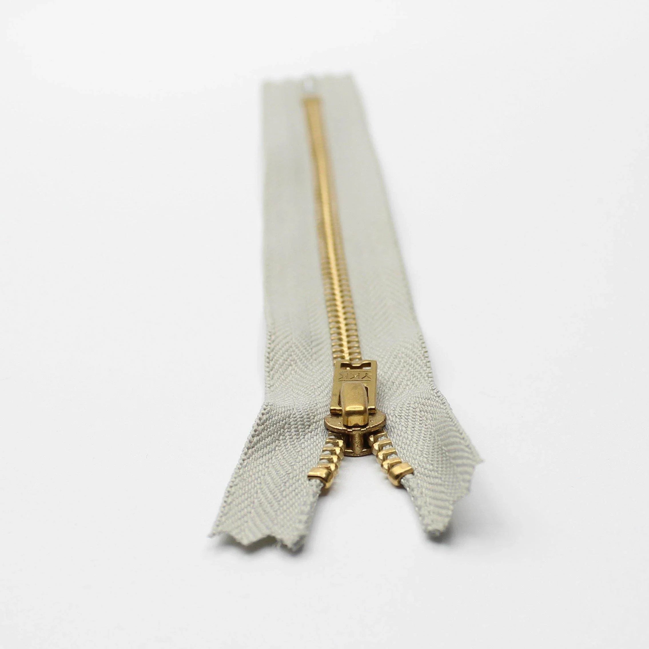 YKK - 20cm Trouser Metal Zipper - Super Strong - ACCESSOIRES LEDUC BV