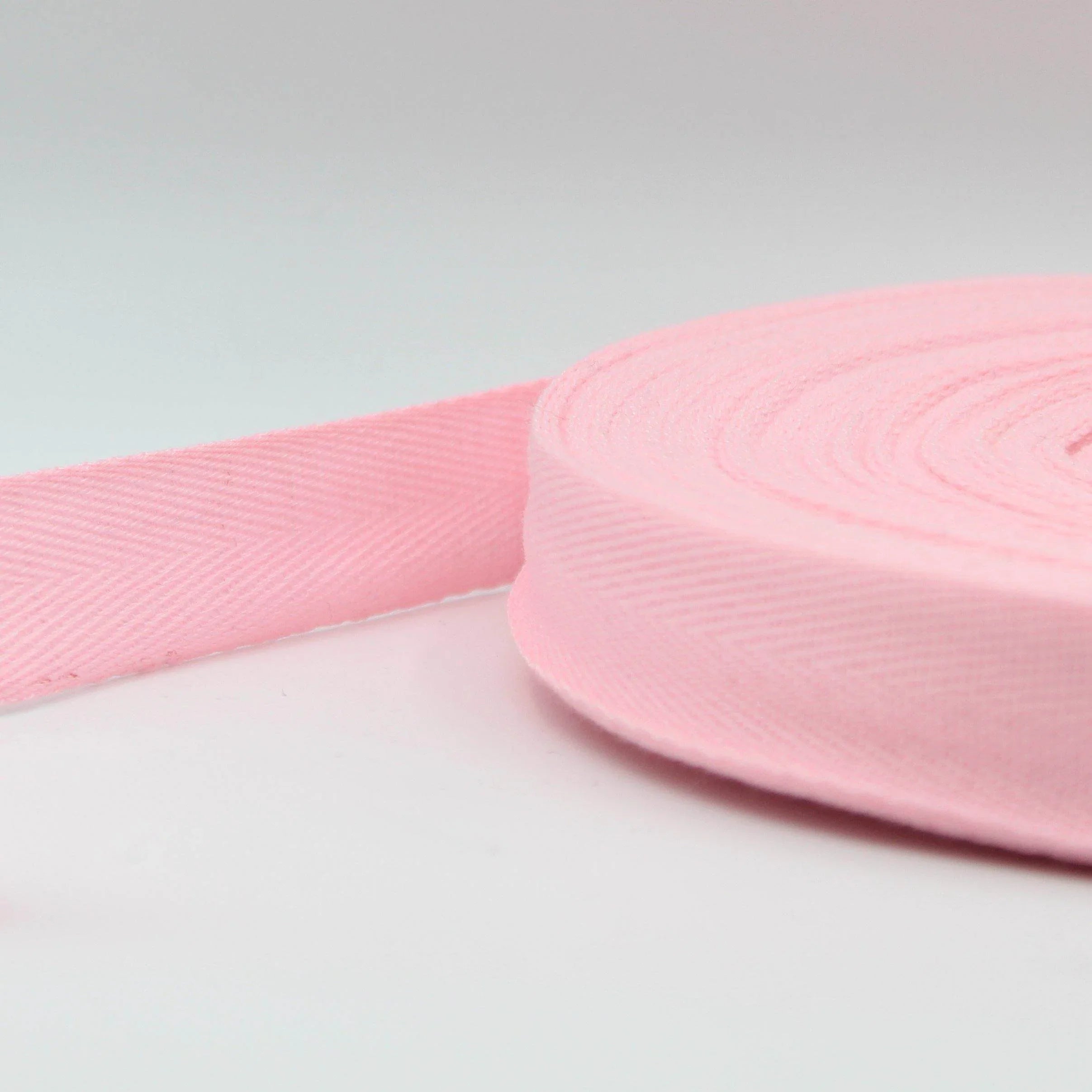 45 meters 20mm Coloured Cotton Herringbone - ACCESSOIRES LEDUC BV