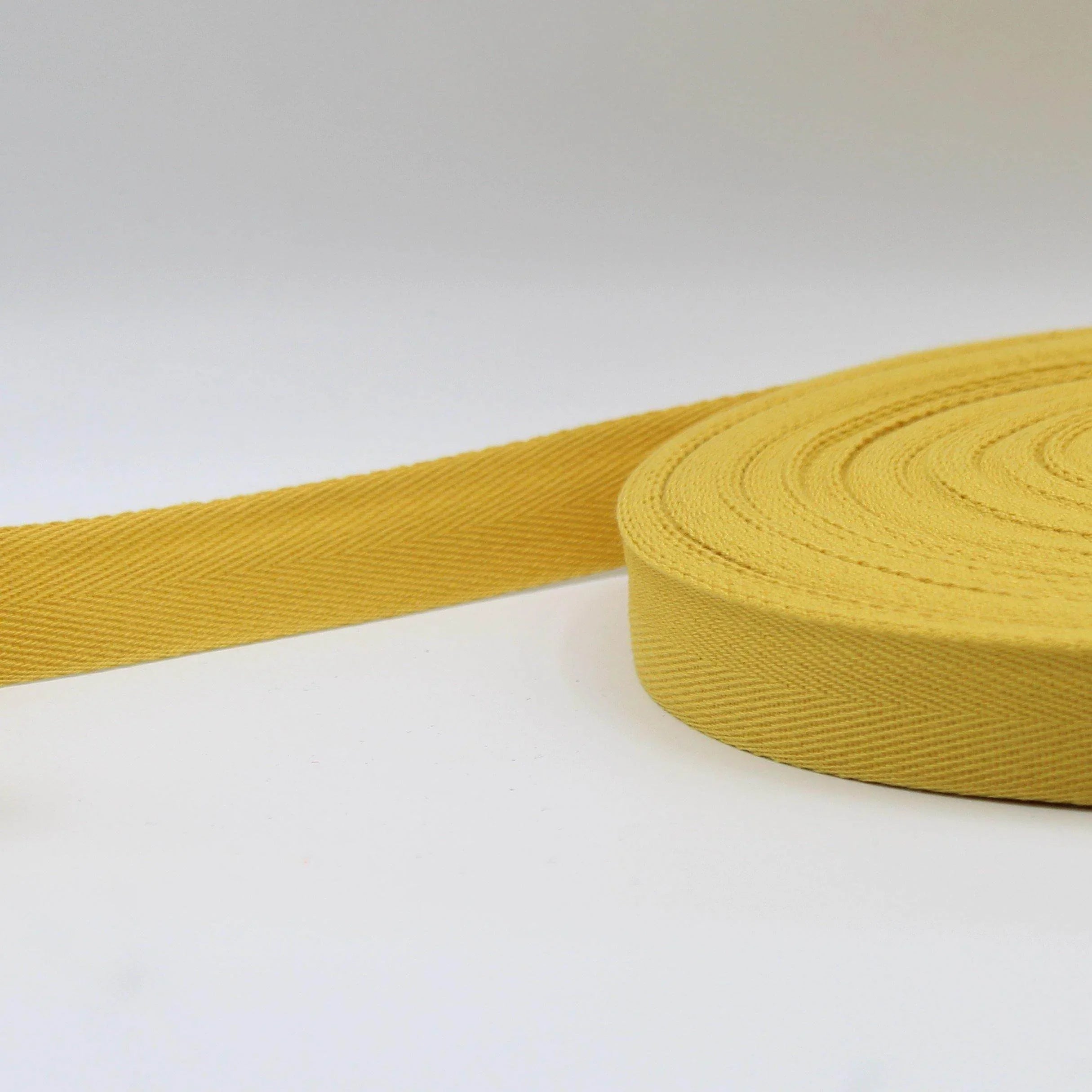 45 meters 20mm Coloured Cotton Herringbone - ACCESSOIRES LEDUC BV