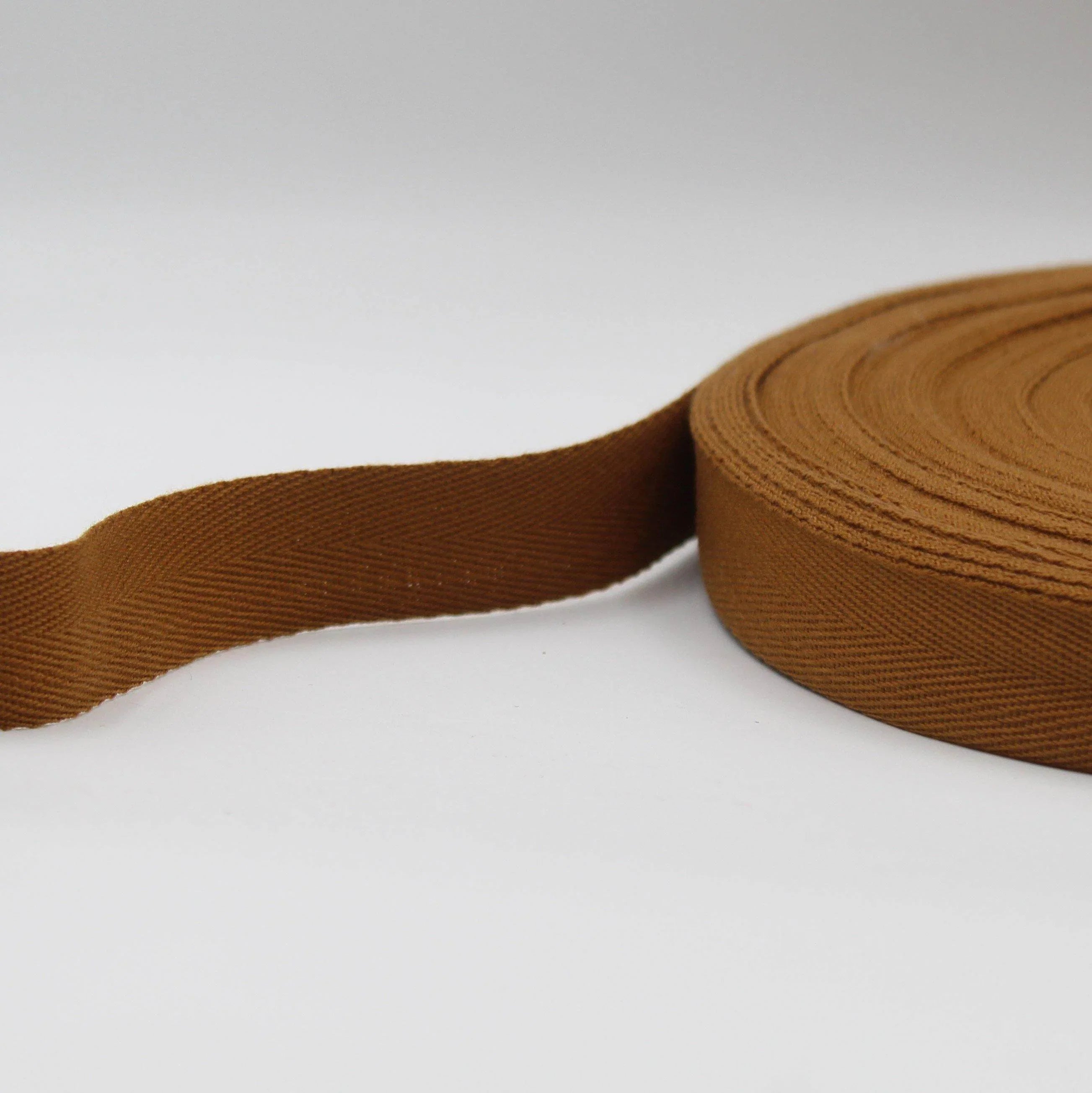 45 meters 20mm Coloured Cotton Herringbone - ACCESSOIRES LEDUC BV