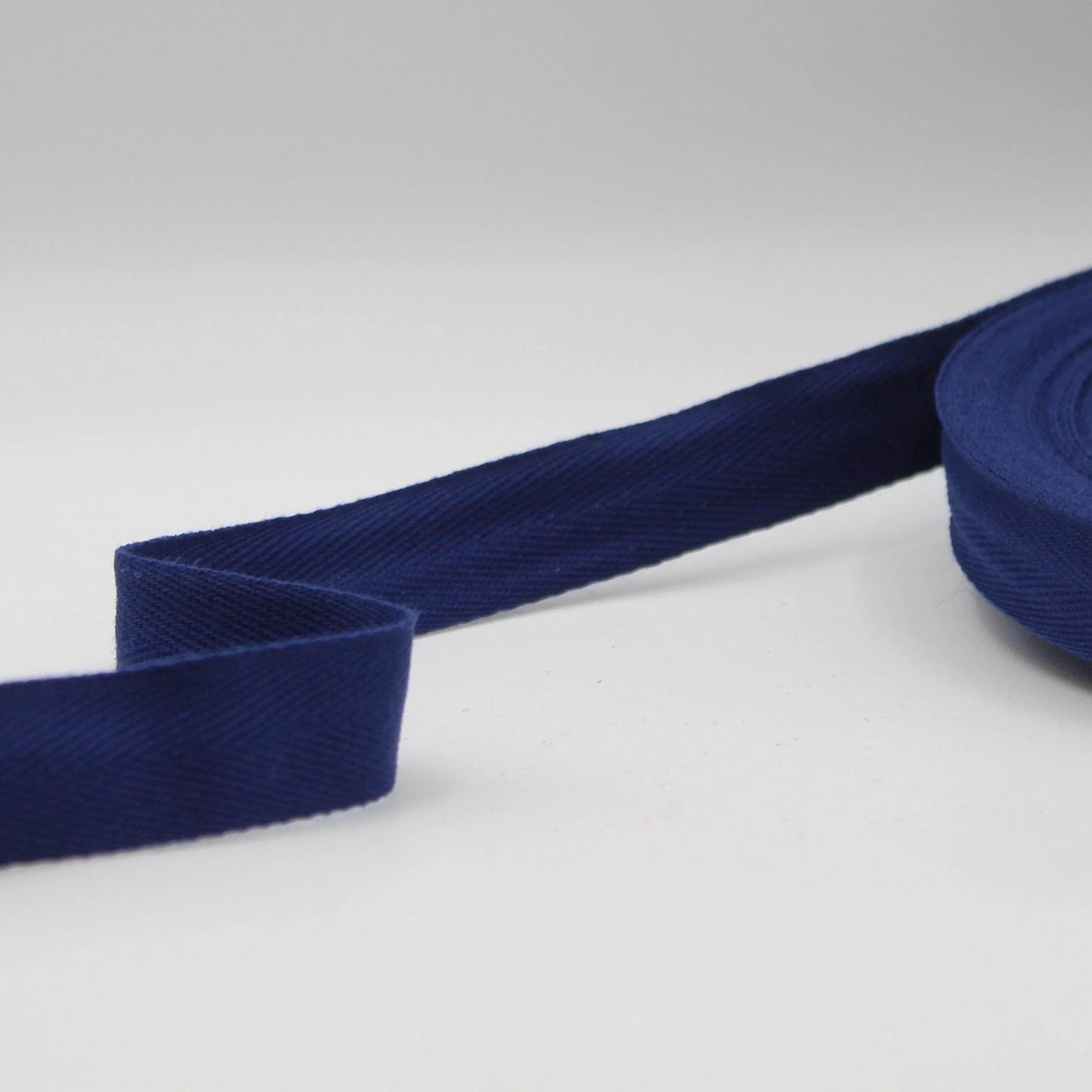 45 meters 20mm Coloured Cotton Herringbone - ACCESSOIRES LEDUC BV