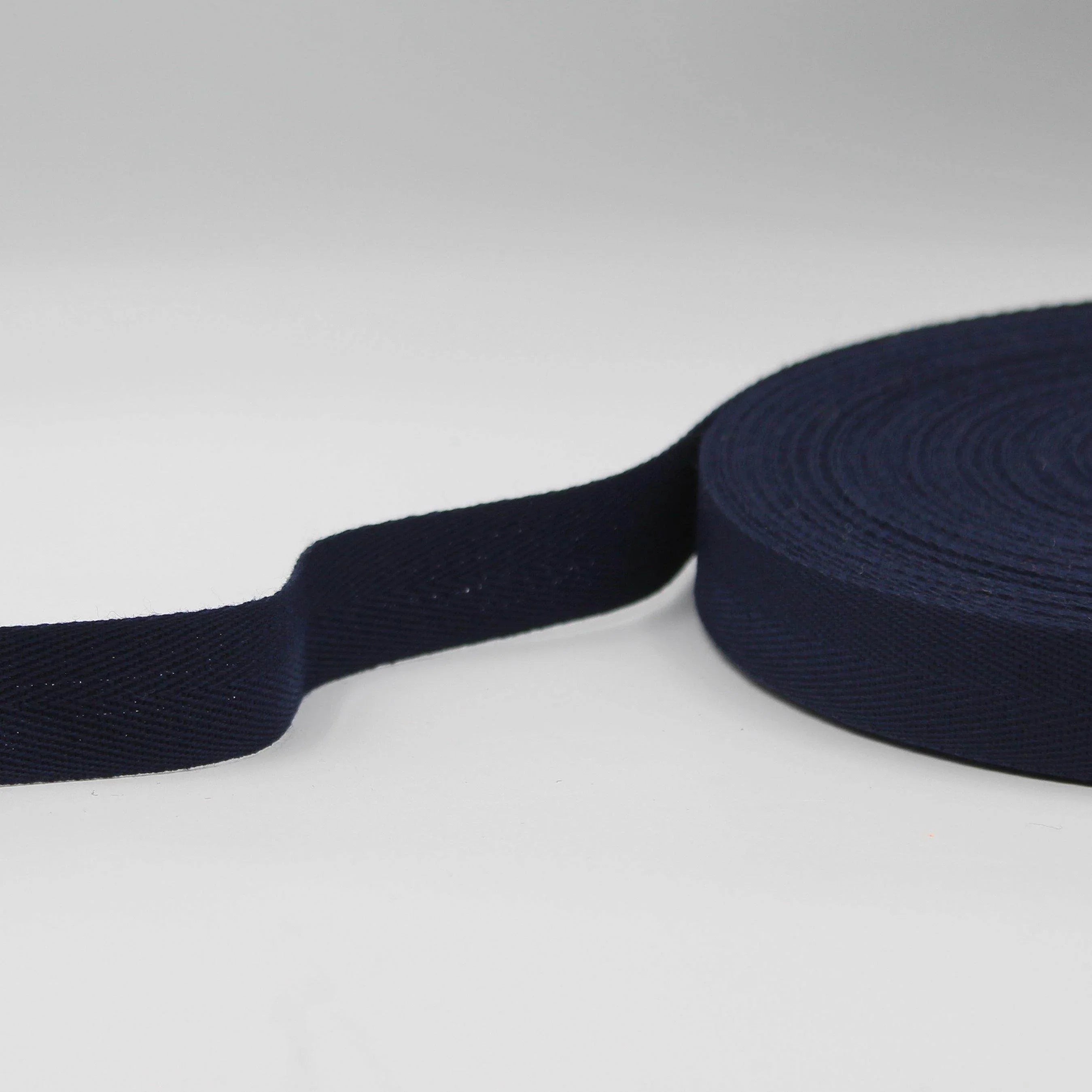 45 meters 20mm Coloured Cotton Herringbone - ACCESSOIRES LEDUC BV