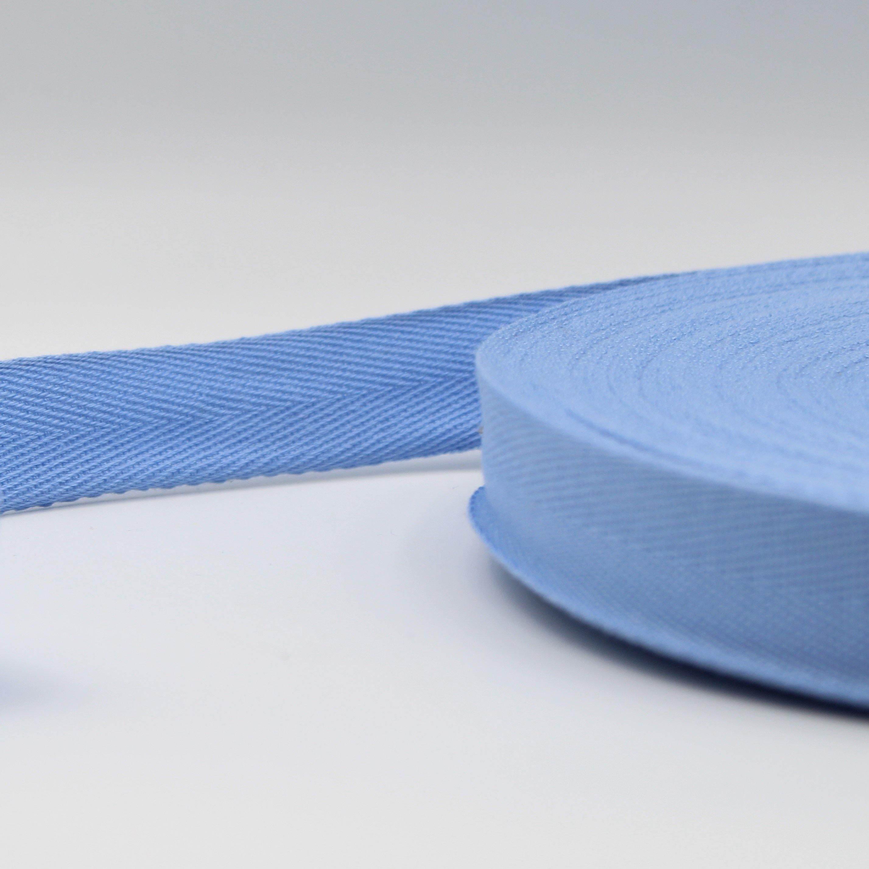 45 meters 20mm Coloured Cotton Herringbone - ACCESSOIRES LEDUC BV