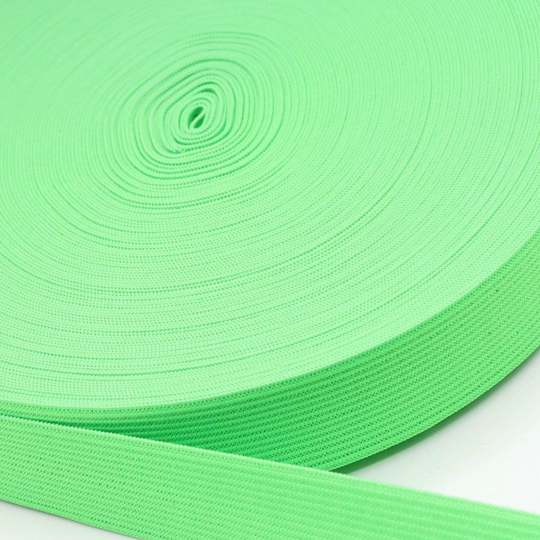 10 METERS - coloured ELASTIC 25MM #ELA1979 - ACCESSOIRES LEDUC BV