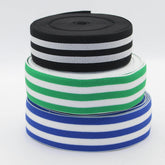 5 meters Striped Elastic 40mm #ELA1306 - ACCESSOIRES LEDUC BV