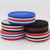 5 meters 40mm Striped Elastic #ELA1311 - ACCESSOIRES LEDUC BV
