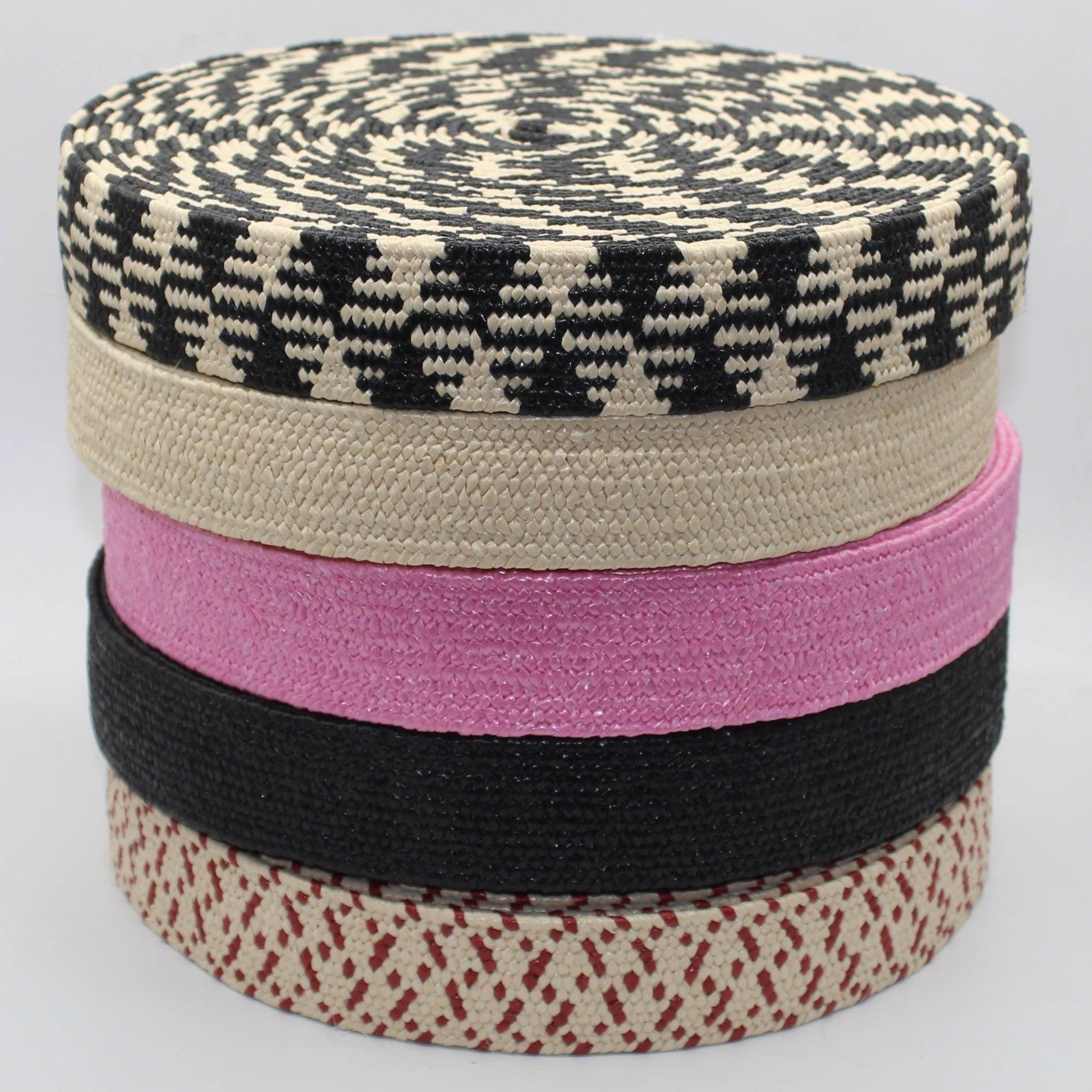 38mm Thick Raffia Elastic #ELA1317 #ELA1318 - ACCESSOIRES LEDUC BV