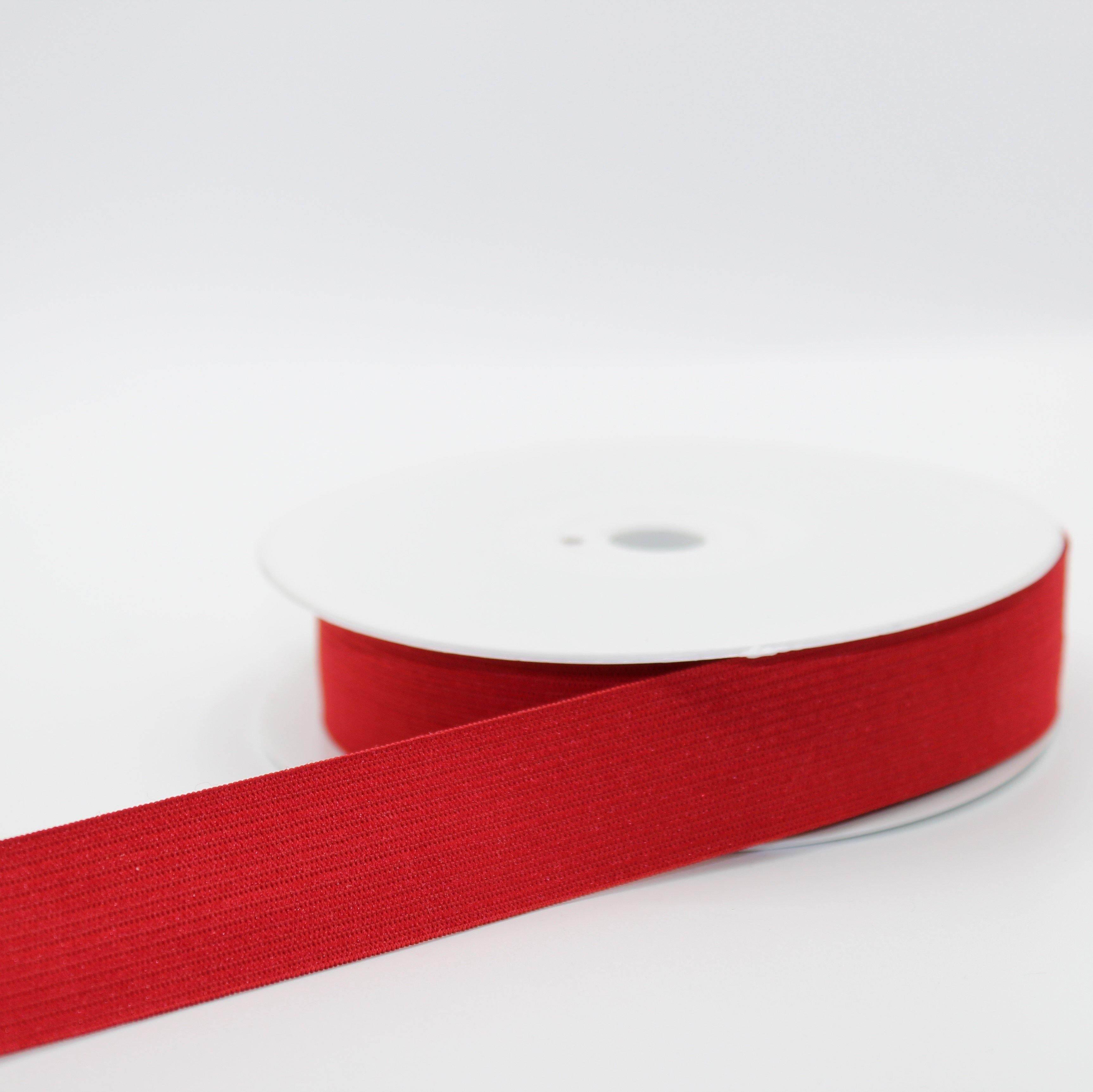 10 METERS - coloured ELASTIC 25MM #ELA1979 - ACCESSOIRES LEDUC BV