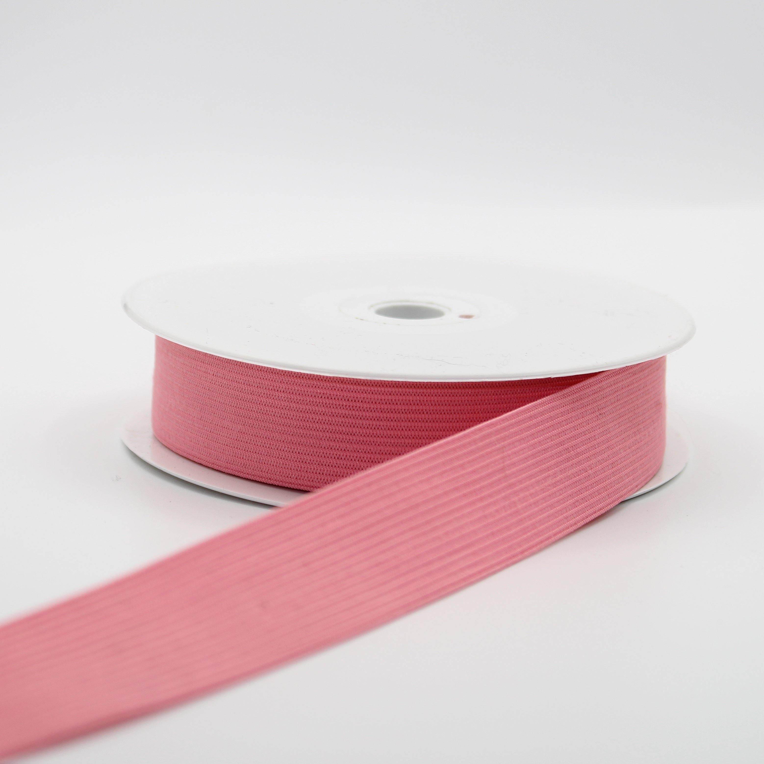 10 METERS - coloured ELASTIC 25MM #ELA1979 - ACCESSOIRES LEDUC BV