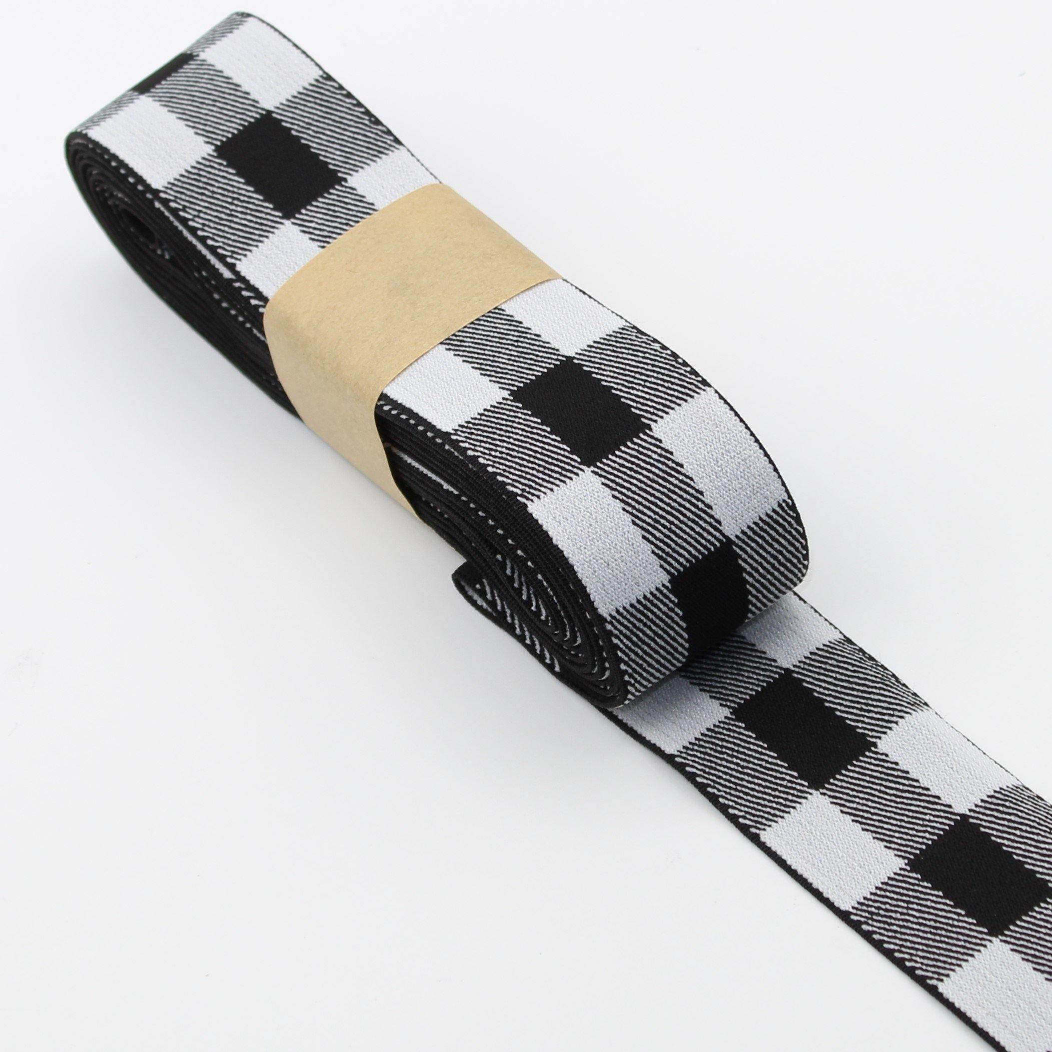 5 METERS - 40mm Tartan Elastic - ACCESSOIRES LEDUC BV