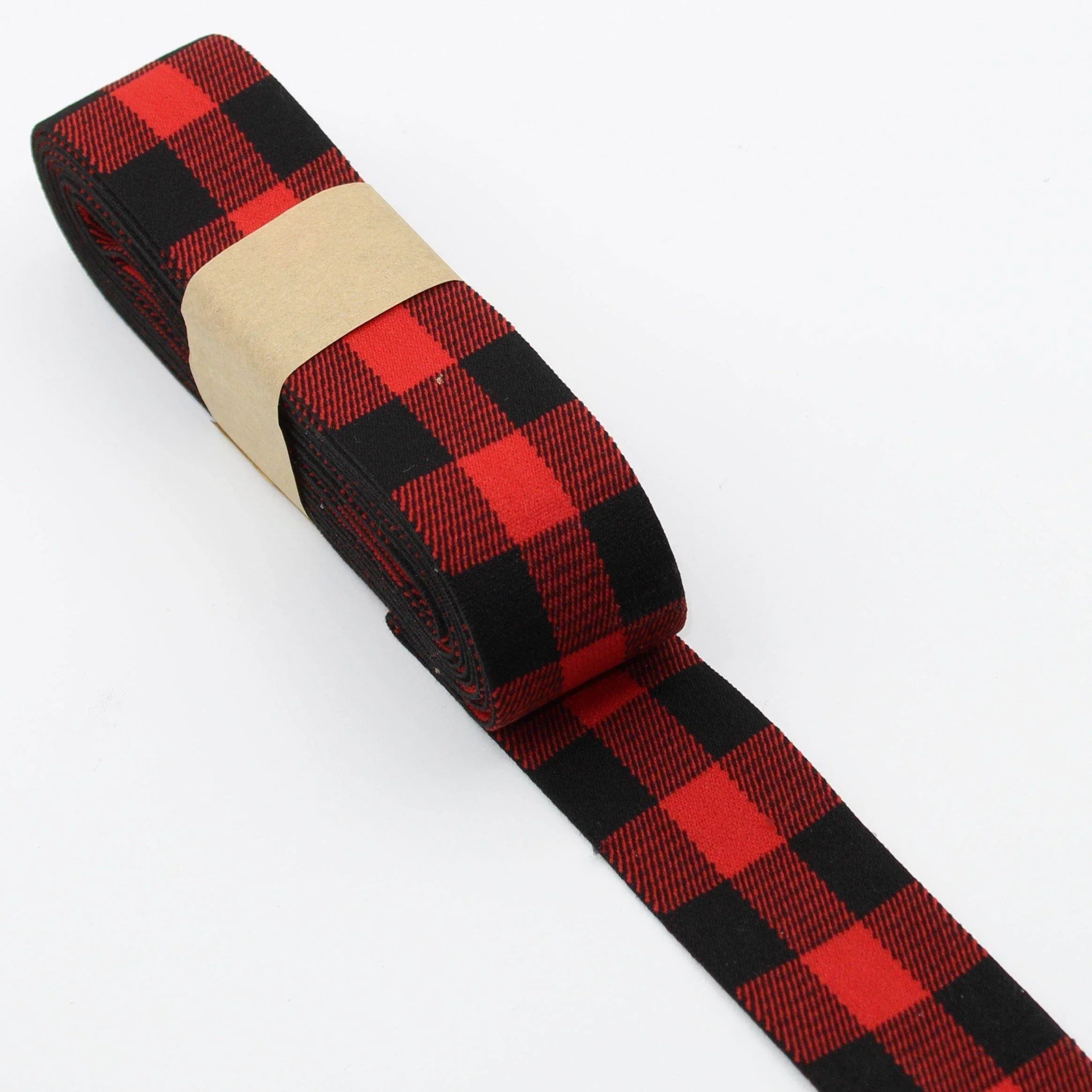 5 METERS - 40mm Tartan Elastic - ACCESSOIRES LEDUC BV