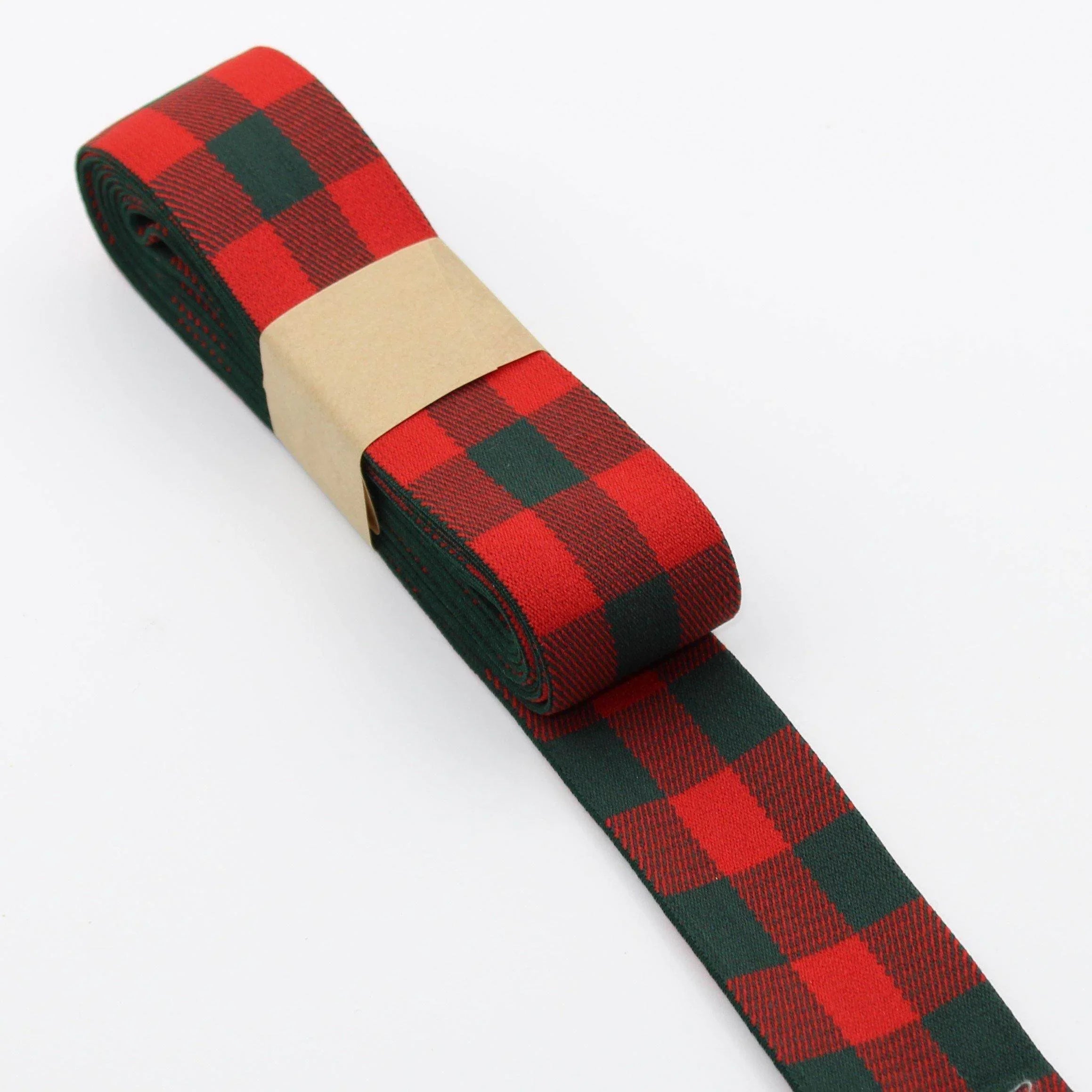 5 METERS - 40mm Tartan Elastic - ACCESSOIRES LEDUC BV