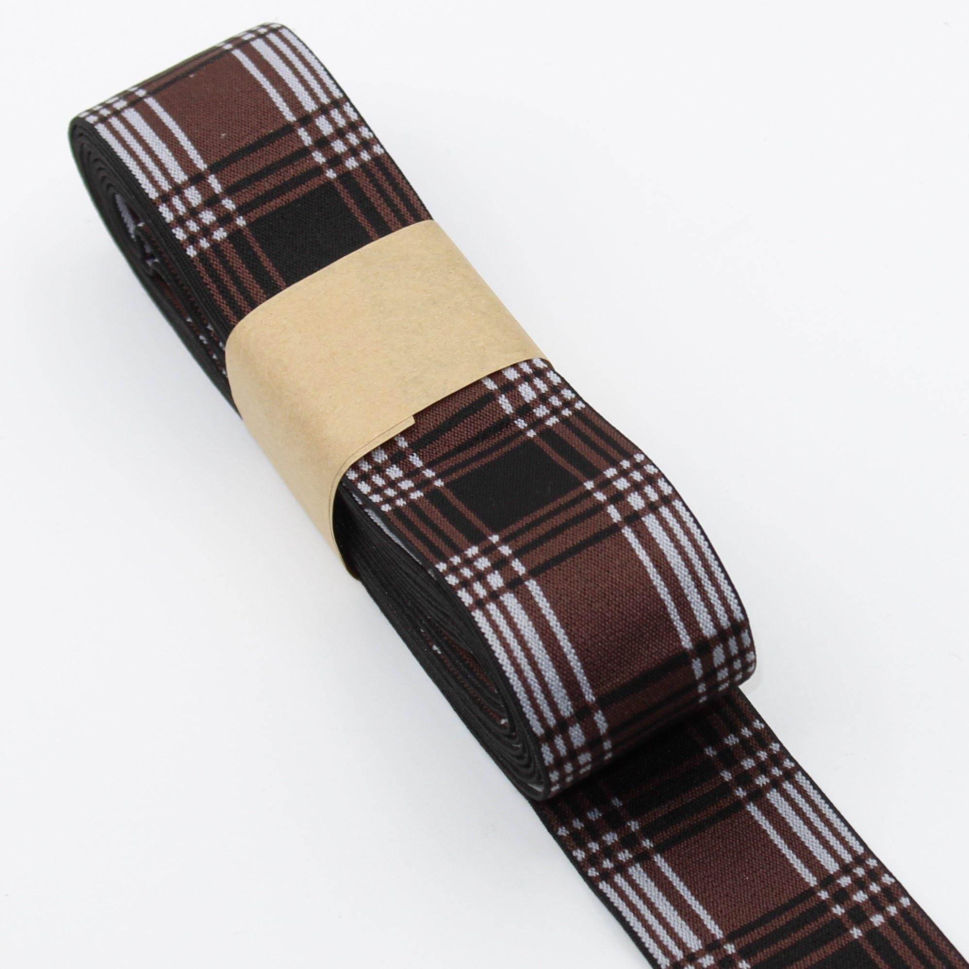 5 METERS - 40mm Tartan Elastic - ACCESSOIRES LEDUC BV