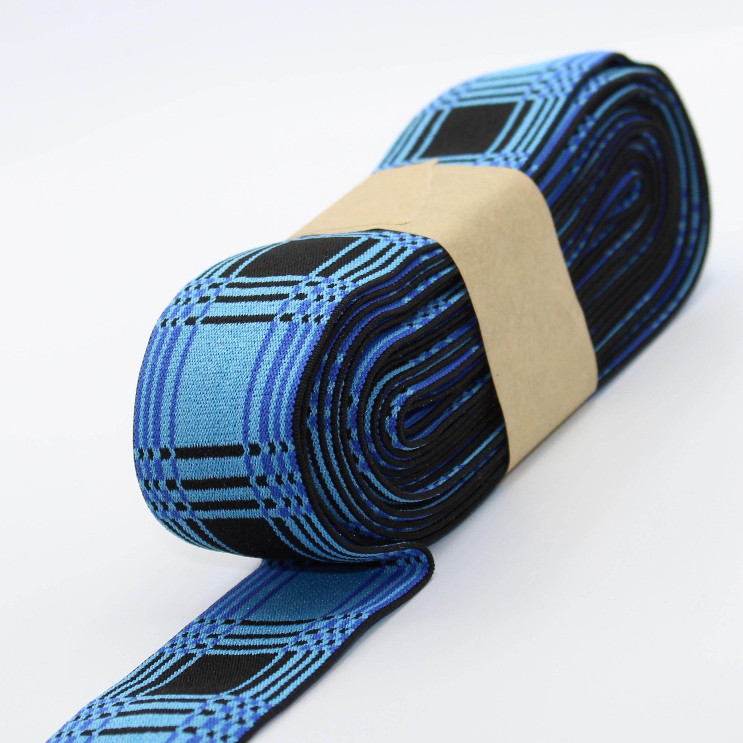 5 METERS - 40mm Tartan Elastic - ACCESSOIRES LEDUC BV