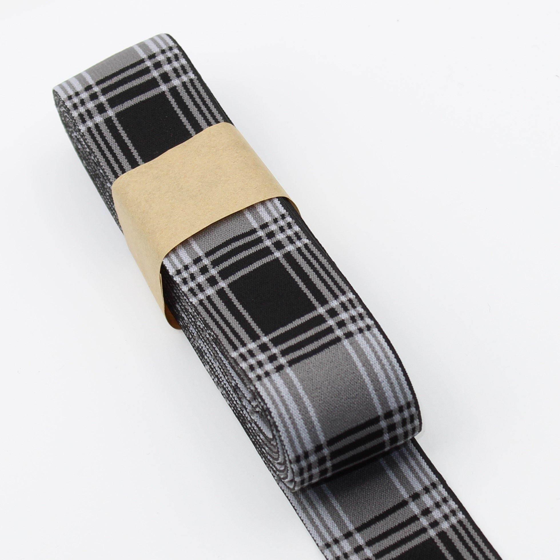 5 METERS - 40mm Tartan Elastic - ACCESSOIRES LEDUC BV