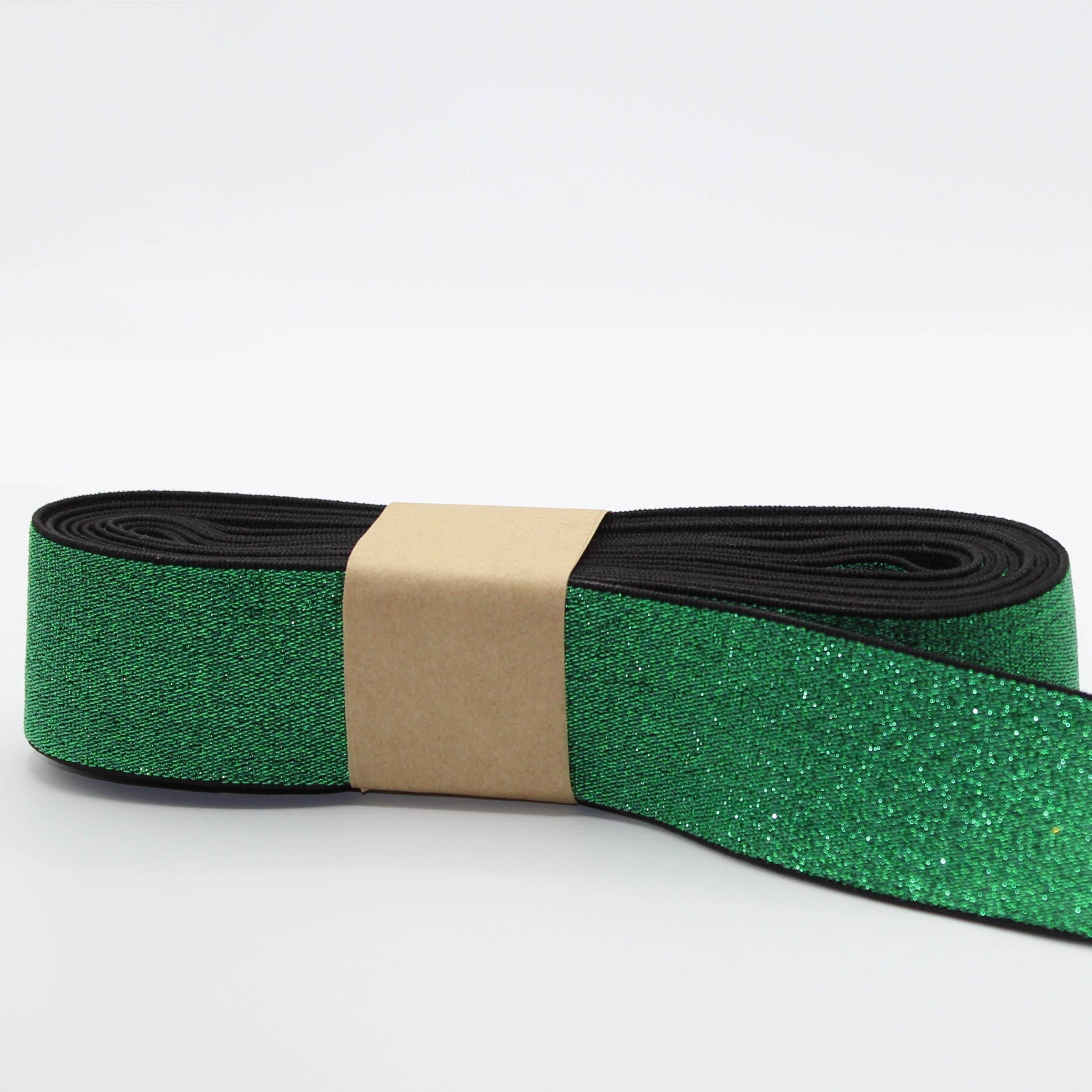 Coloured Lurex Elastic 5 meters 4cm #ELA2099 - ACCESSOIRES LEDUC BV