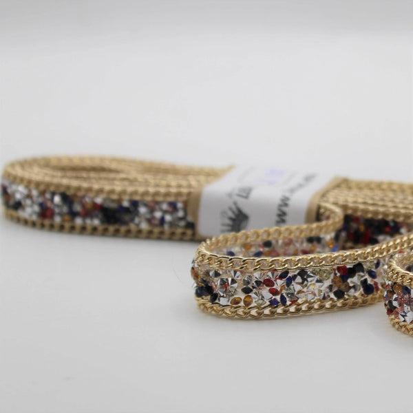 3 meters Iron On trimmings (Hotfix) - ACCESSOIRES LEDUC BV