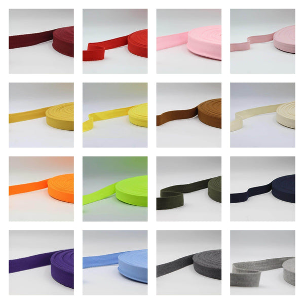 45 meters 20mm Coloured Cotton Herringbone - ACCESSOIRES LEDUC BV