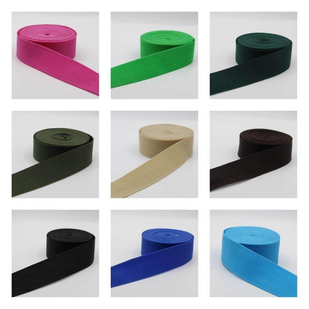 5 meters 30mm Polypropilene Webbing #RUB1909 - ACCESSOIRES LEDUC BV