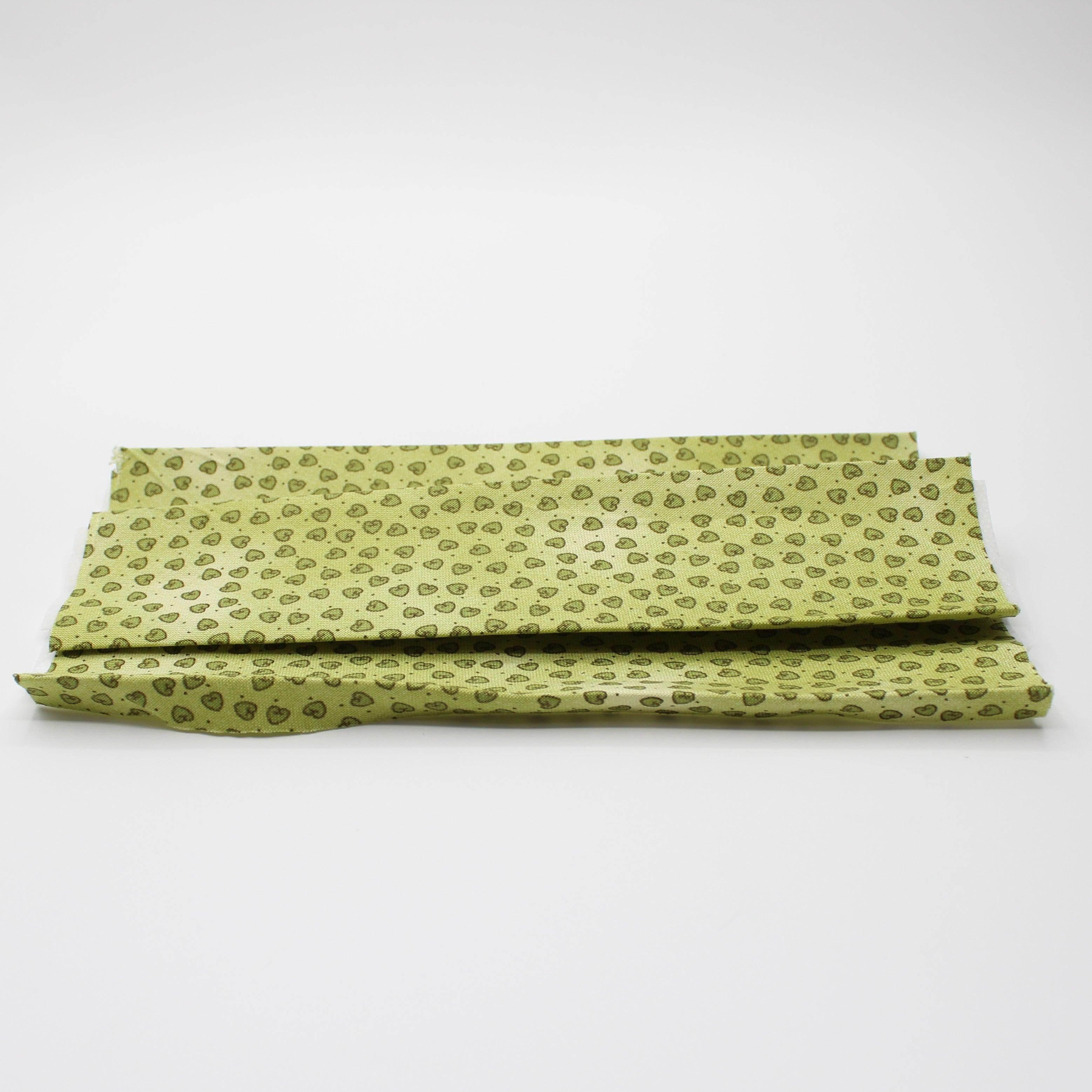 Prefolded Printed Fabric for masks 100% Cotton , with non woven lining, 6 pieces (2*2 + 2*1) - ACCESSOIRES LEDUC BV