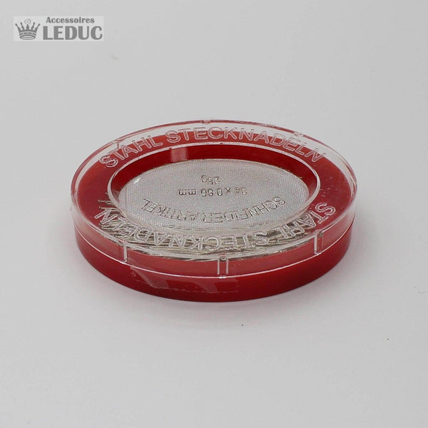 Pins 34x0.60mm 25grams Red Box - ACCESSOIRES LEDUC BV