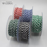 Bicolor Cord - Roll of 10 meters - ACCESSOIRES LEDUC BV
