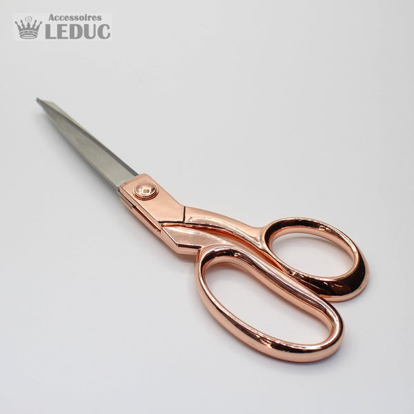 Dressmaker Scissors Pink Gold / Silver 21cm - ACCESSOIRES LEDUC