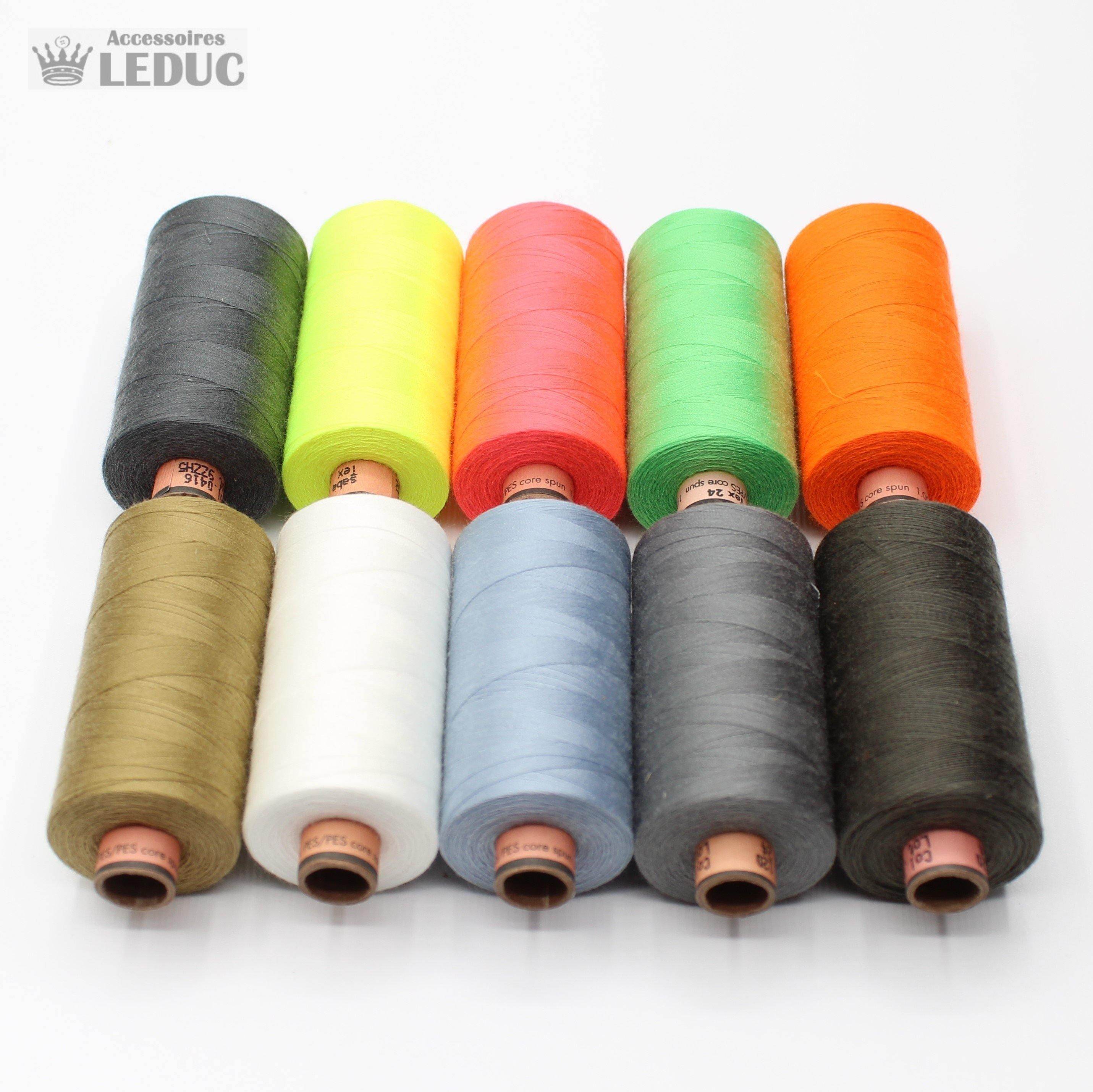 Amann Saba Yarn 1000m - High Quality Polyester German Yarn - ACCESSOIRES LEDUC BV