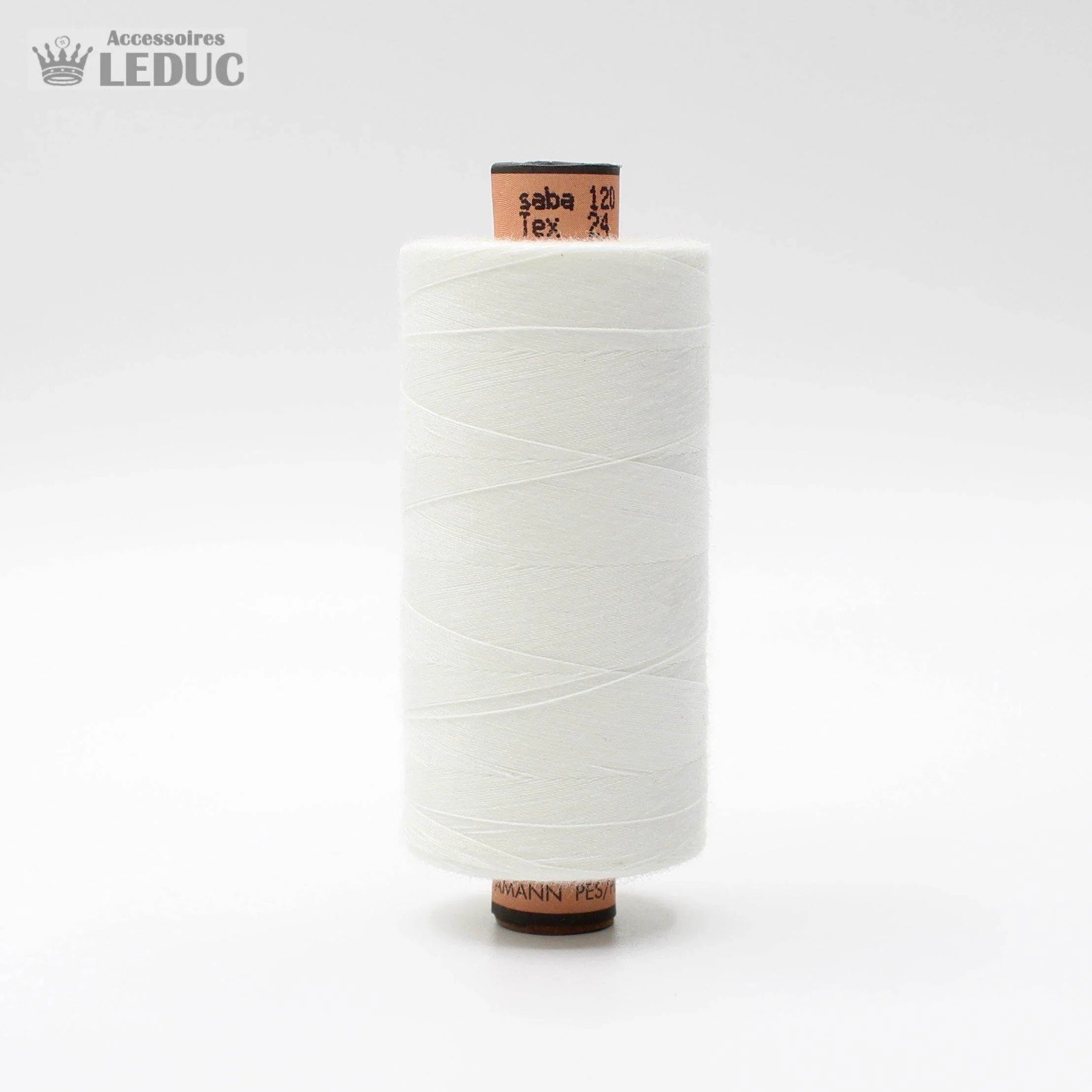 Amann Saba Yarn 1000m - High Quality Polyester German Yarn 120 tex 24 - ACCESSOIRES LEDUC BV