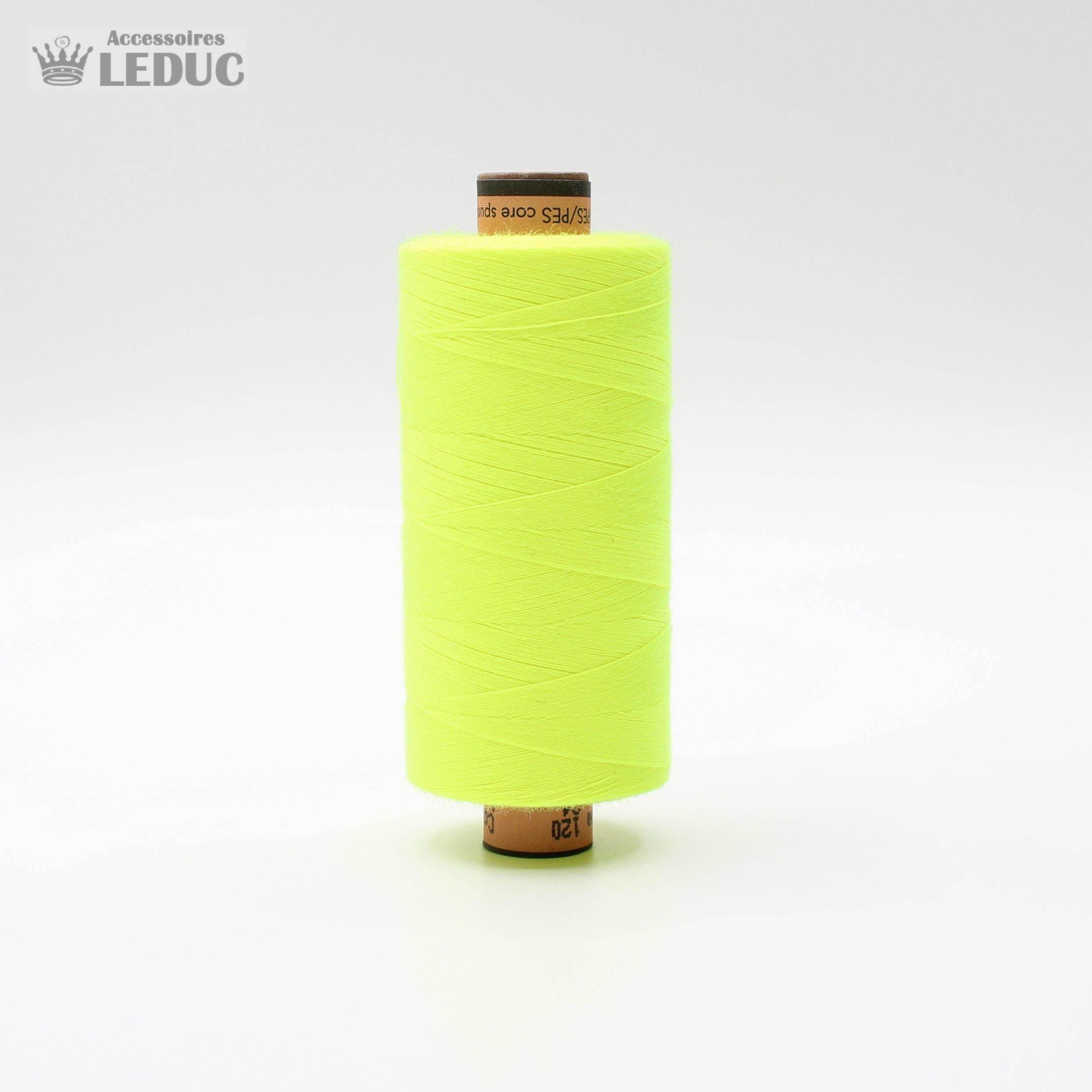 Amann Saba Yarn 1000m - High Quality Polyester German Yarn 120 tex 24 - ACCESSOIRES LEDUC BV