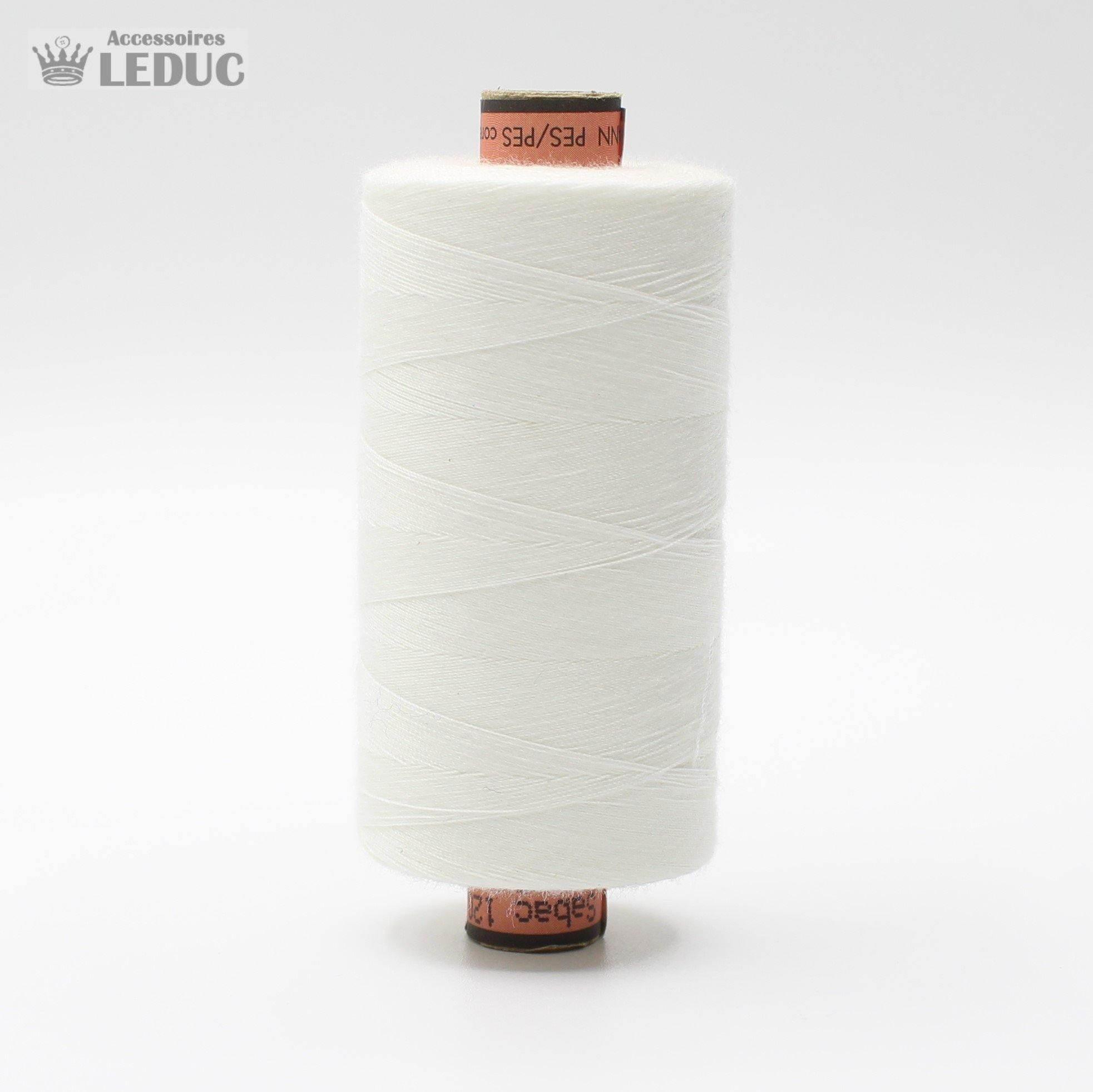 Amann Saba Yarn 1000m - High Quality Polyester German Yarn 120 tex 24 - ACCESSOIRES LEDUC BV