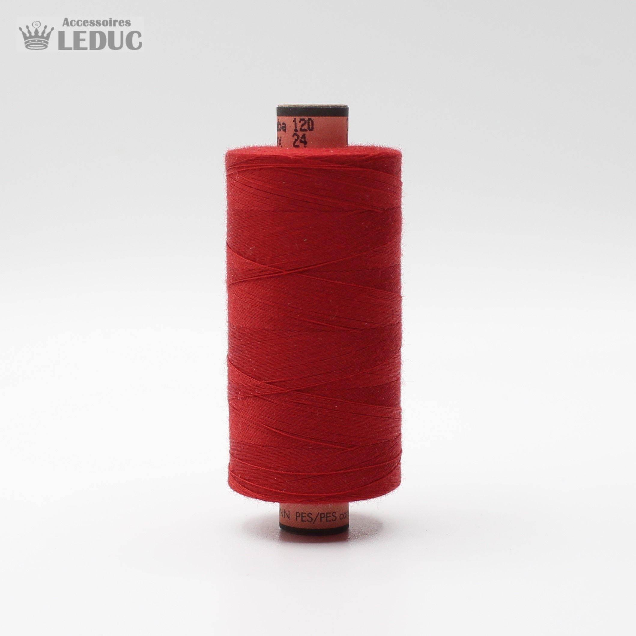 Amann Saba Yarn 1000m - High Quality Polyester German Yarn 120 tex 24 - ACCESSOIRES LEDUC BV