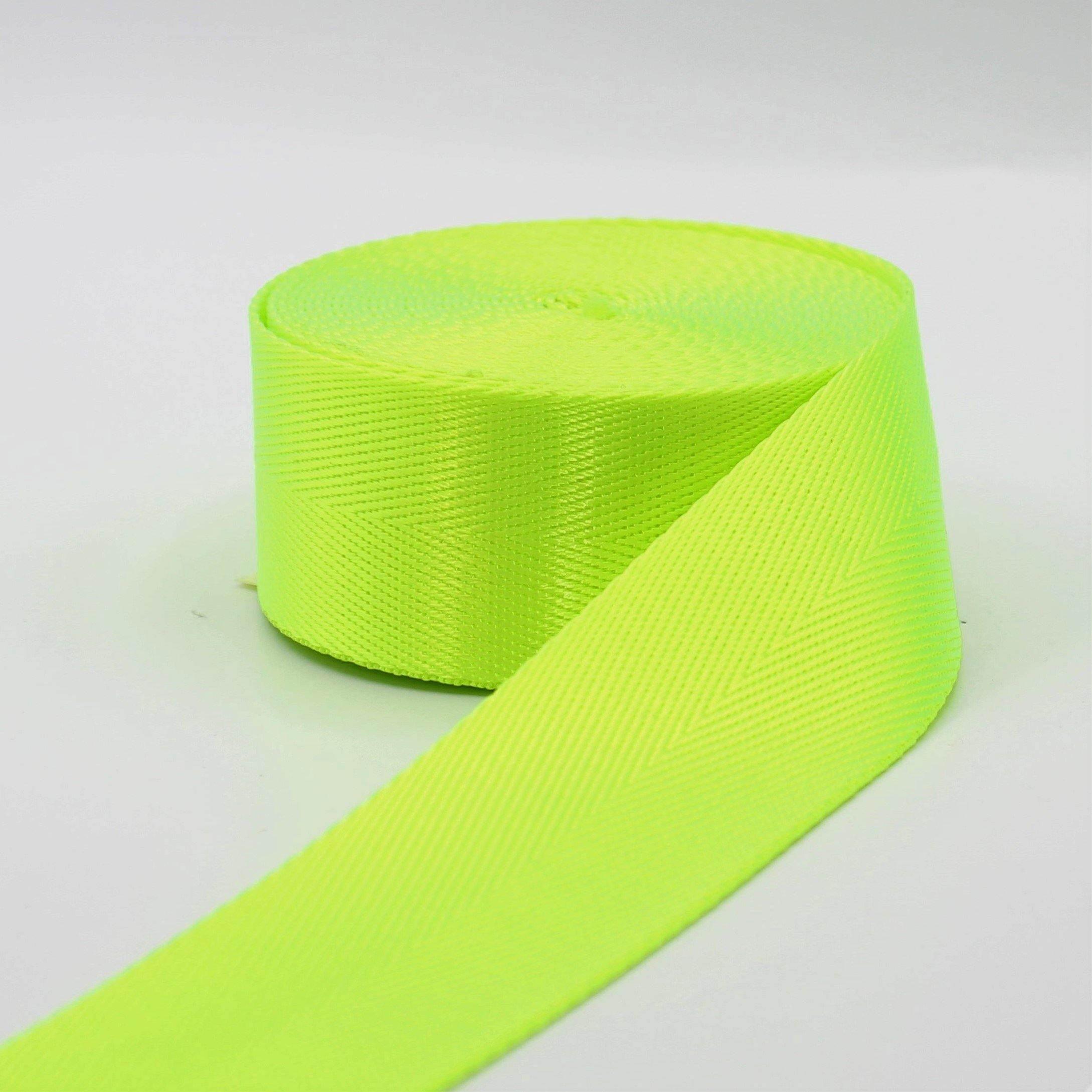 30mm or 40mm Shiny Herringbone Webbing #RUB1910 - ACCESSOIRES LEDUC BV