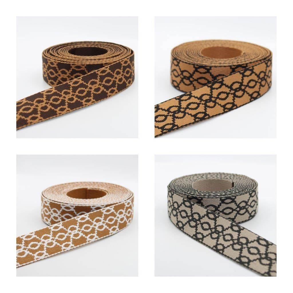 5 meters Arabesque Webbing 36mm #RUB1939 - ACCESSOIRES LEDUC BV
