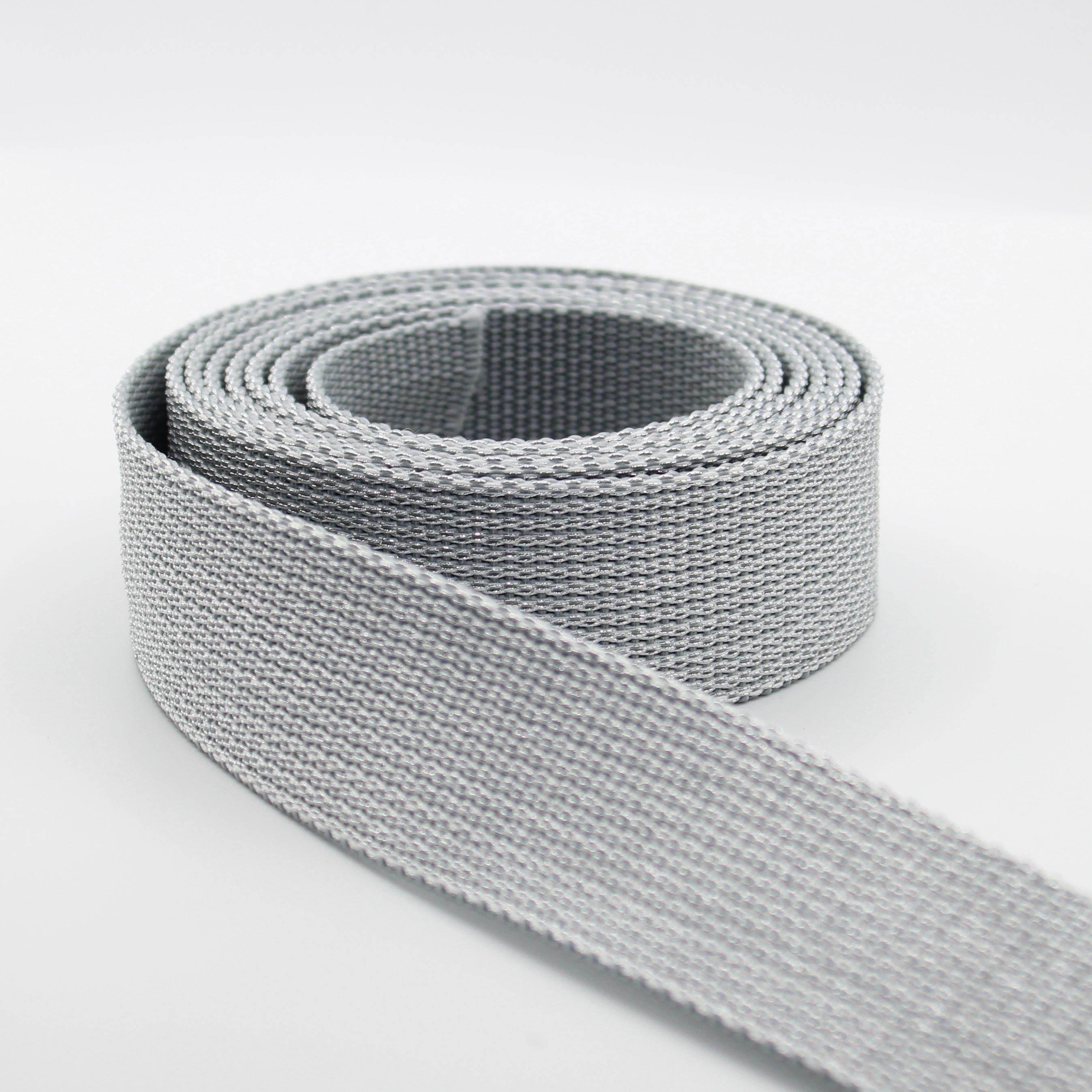 5 meters Lurex Webbing 36mm #RUB1940 - ACCESSOIRES LEDUC BV