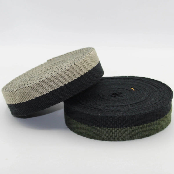 5 meters Bicolor 30mm Webbing #RUB1975 - ACCESSOIRES LEDUC BV