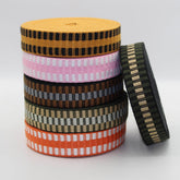 5 meters 30mm Tiles Webbing #RUB1983 - ACCESSOIRES LEDUC BV