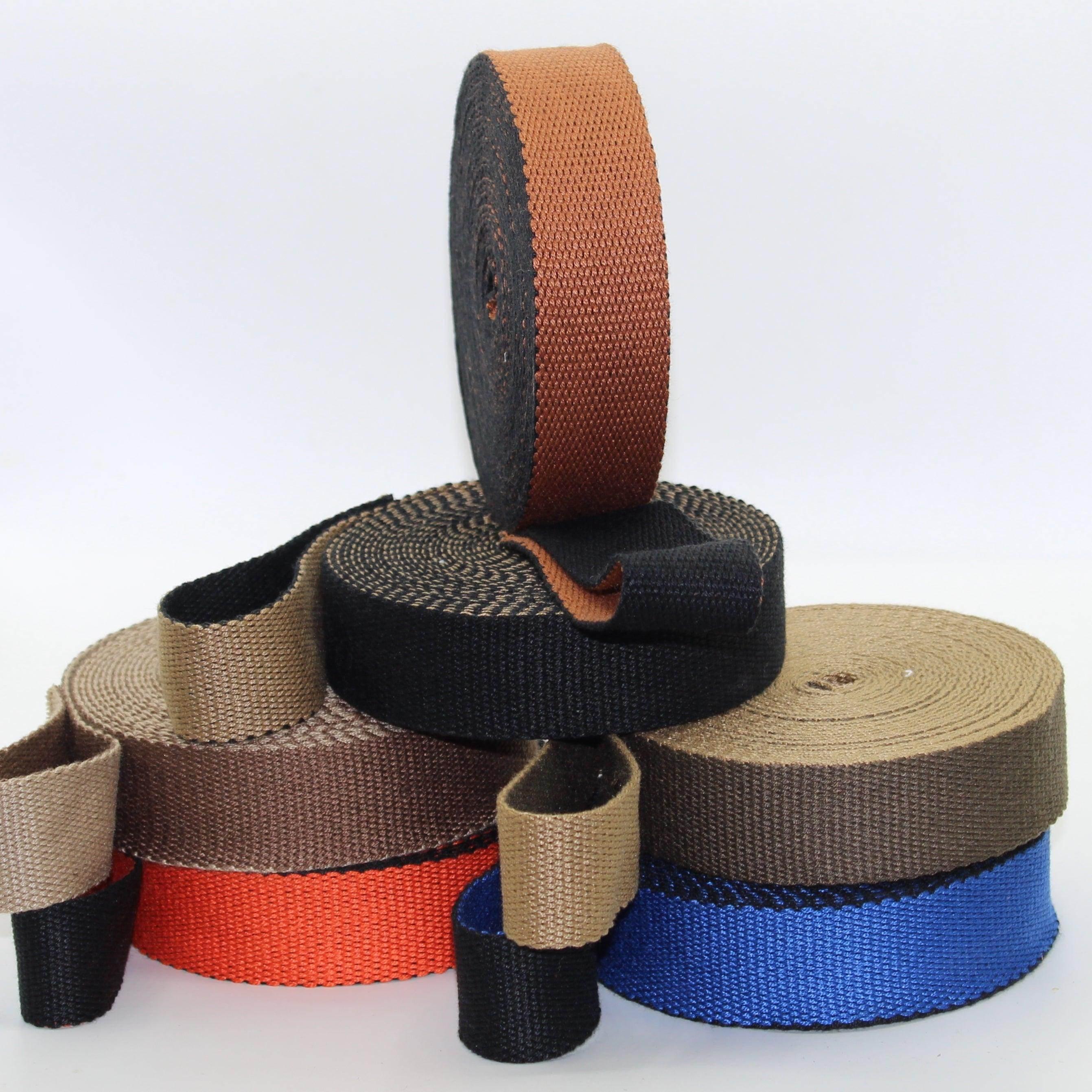 5 meters 30mm Bicolor Double Sided Webbing #RUB1984 - ACCESSOIRES LEDUC BV