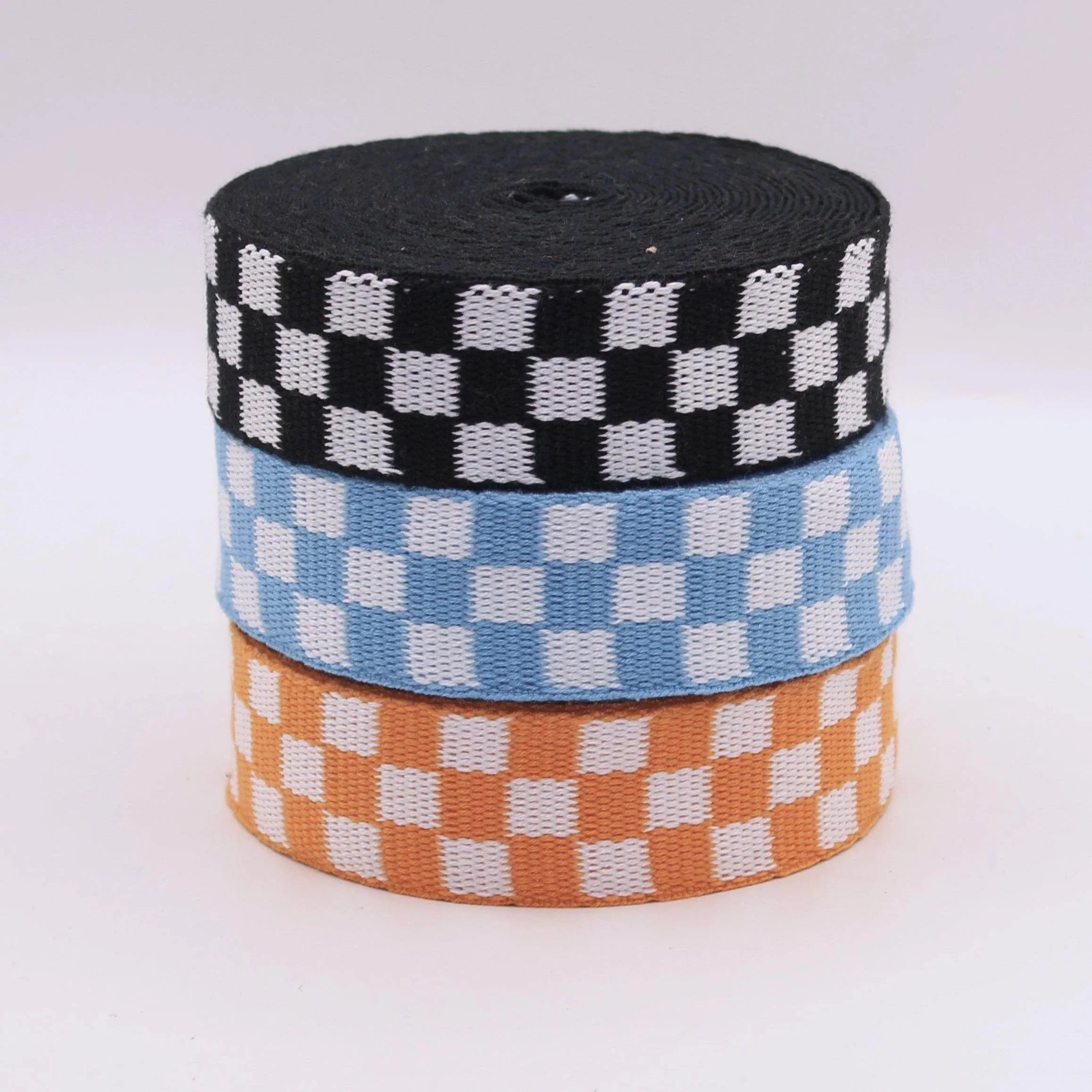 5 meters 30mm Check Webbing #RUB1985 - ACCESSOIRES LEDUC BV